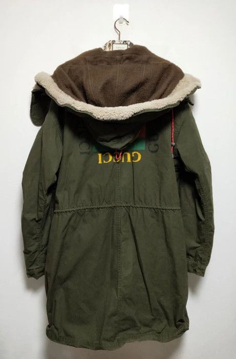 Gucci Oversized Retro Parka Coat Size US M / EU 48-50 / 2 - 2 Thumbnail