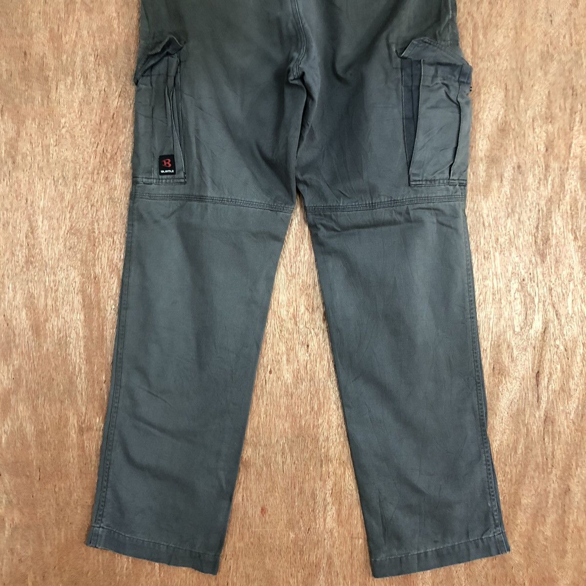 Japanese Brand DL Burtle Dark Grey Multipocket Cargo Pants #c708 Size US 30 / EU 46 - 10 Thumbnail