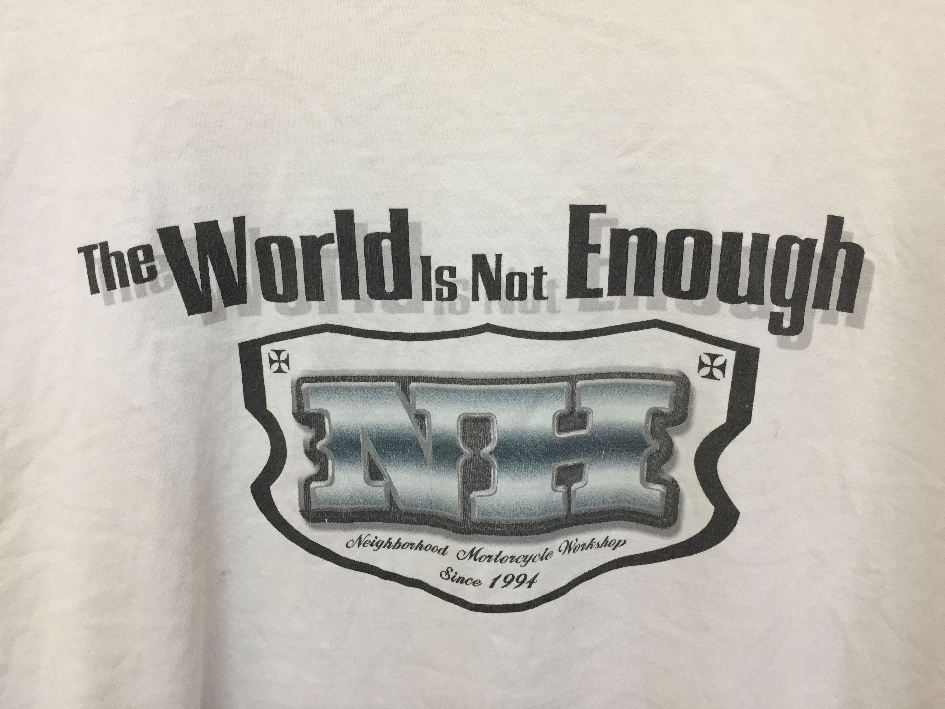 Neighborhood SS02 The World is not Enough tee Size US XL / EU 56 / 4 - 5 Thumbnail