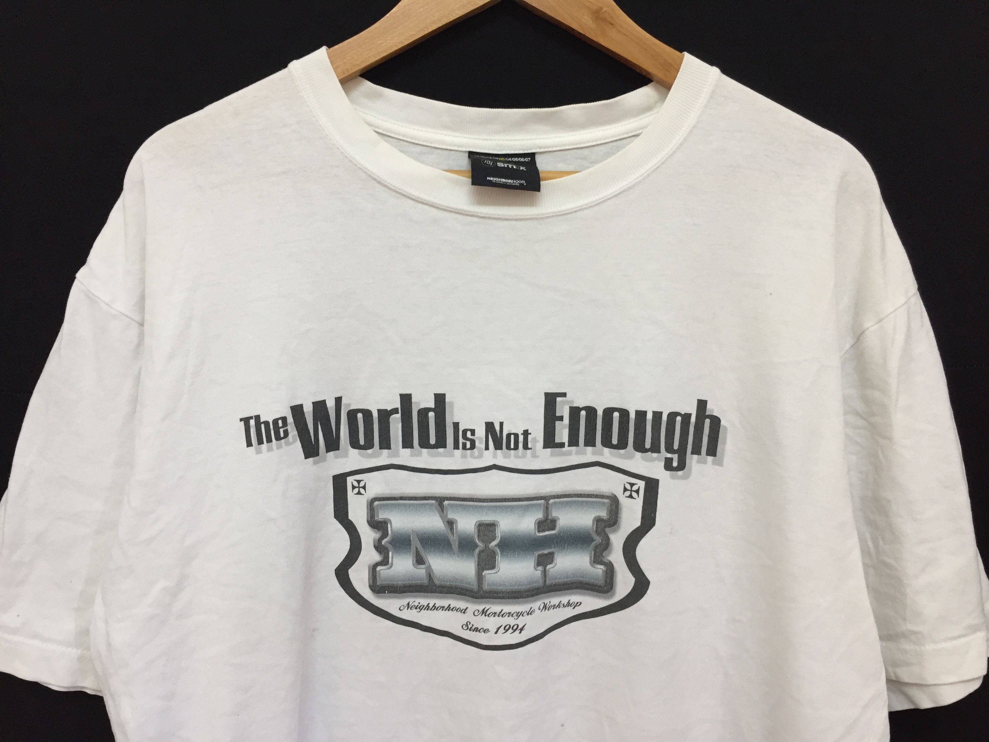 Neighborhood SS02 The World is not Enough tee Size US XL / EU 56 / 4 - 3 Thumbnail
