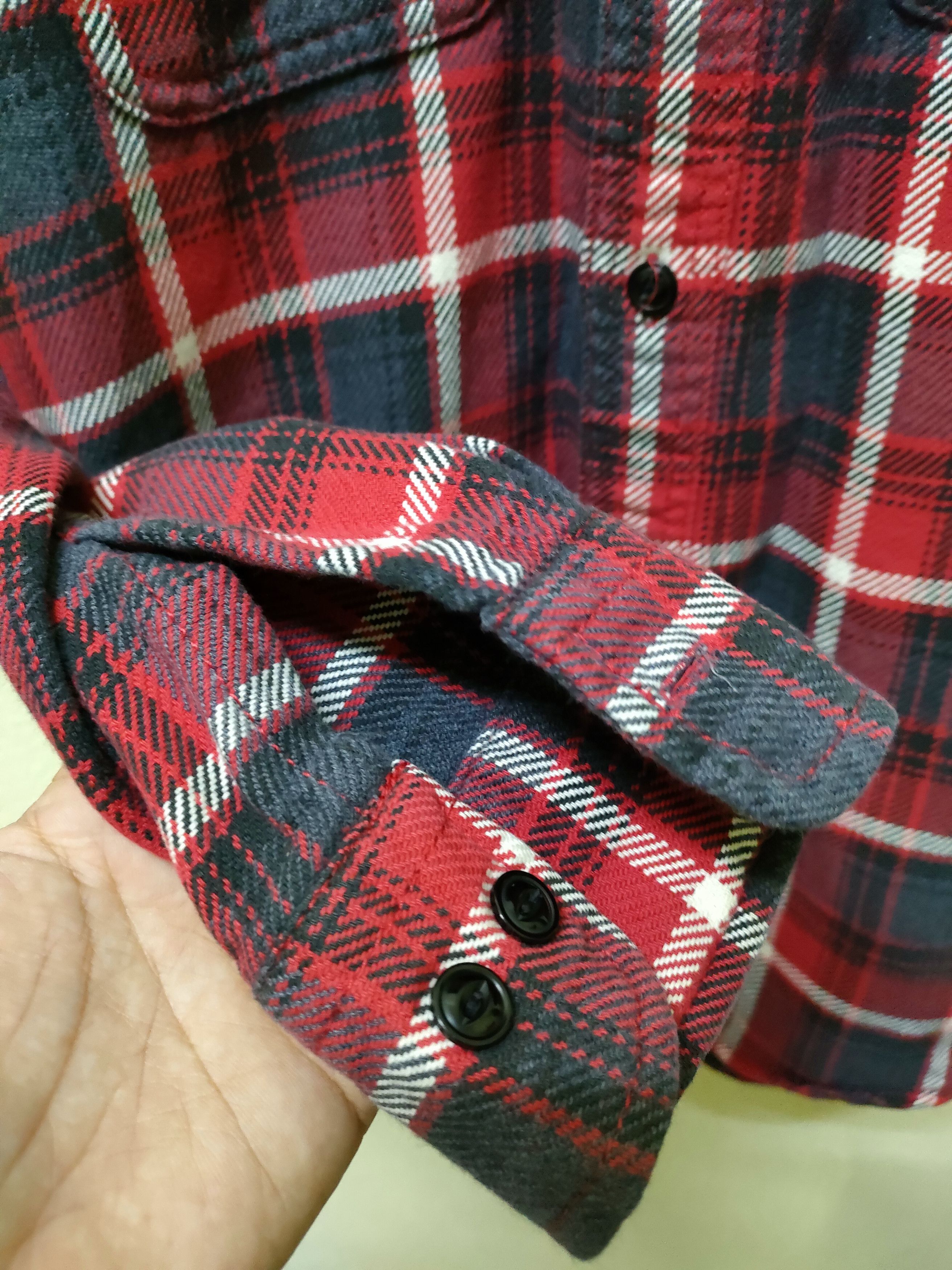 Flannel × Uniqlo × Vintage 💥 Best Offer 💥 Flannel Double Pocket Size US S / EU 44-46 / 1 - 3 Thumbnail