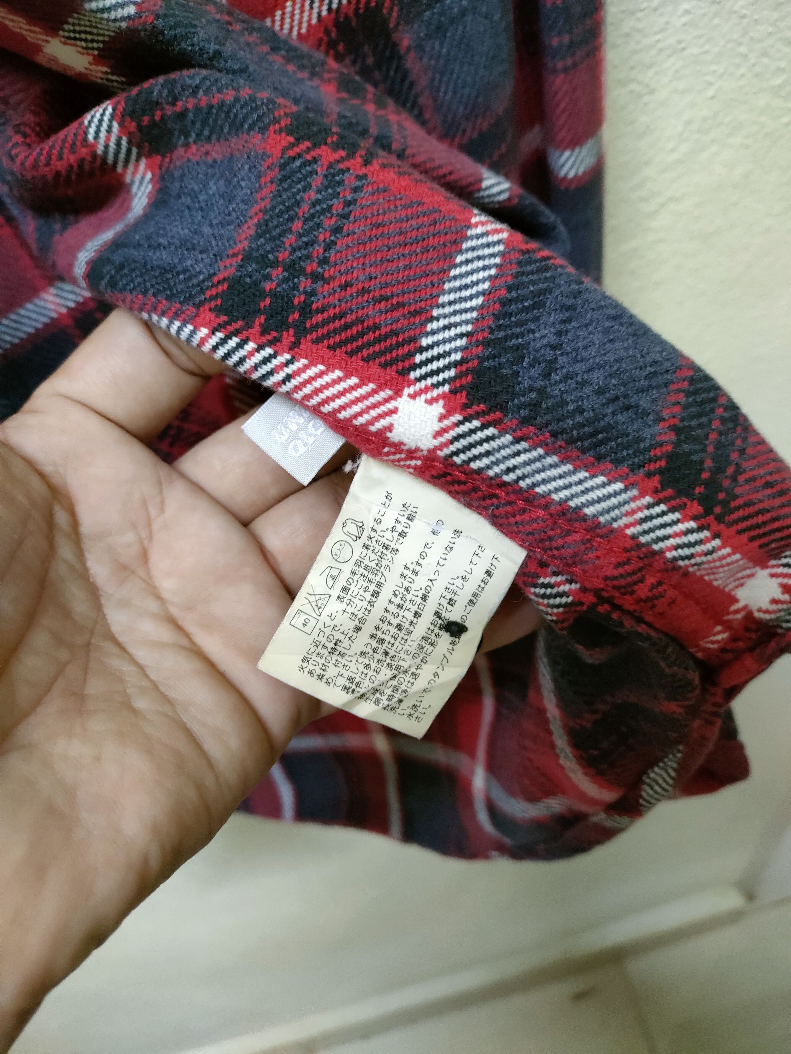 Flannel × Uniqlo × Vintage 💥 Best Offer 💥 Flannel Double Pocket Size US S / EU 44-46 / 1 - 5 Thumbnail