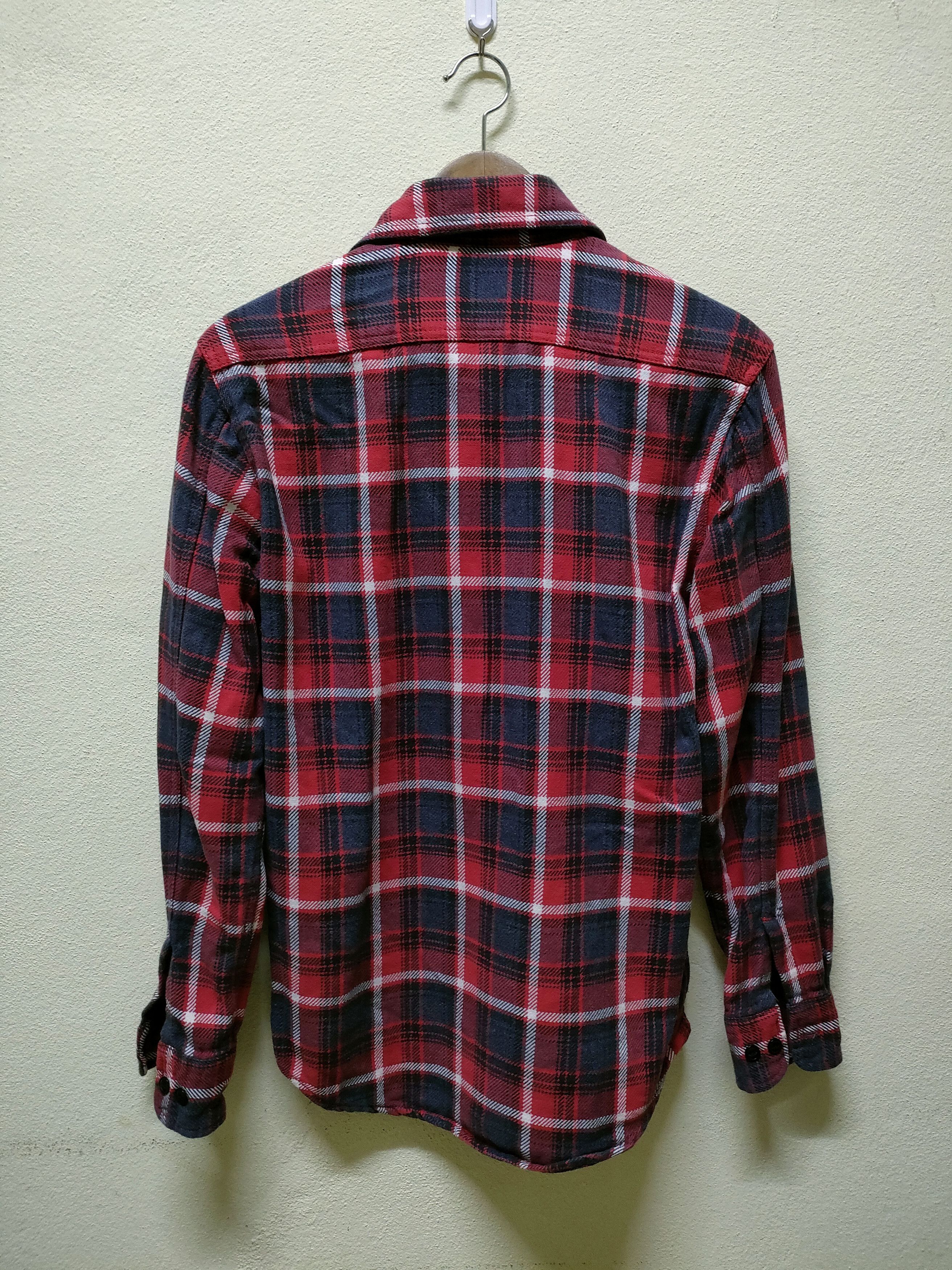 Flannel × Uniqlo × Vintage 💥 Best Offer 💥 Flannel Double Pocket Size US S / EU 44-46 / 1 - 2 Thumbnail