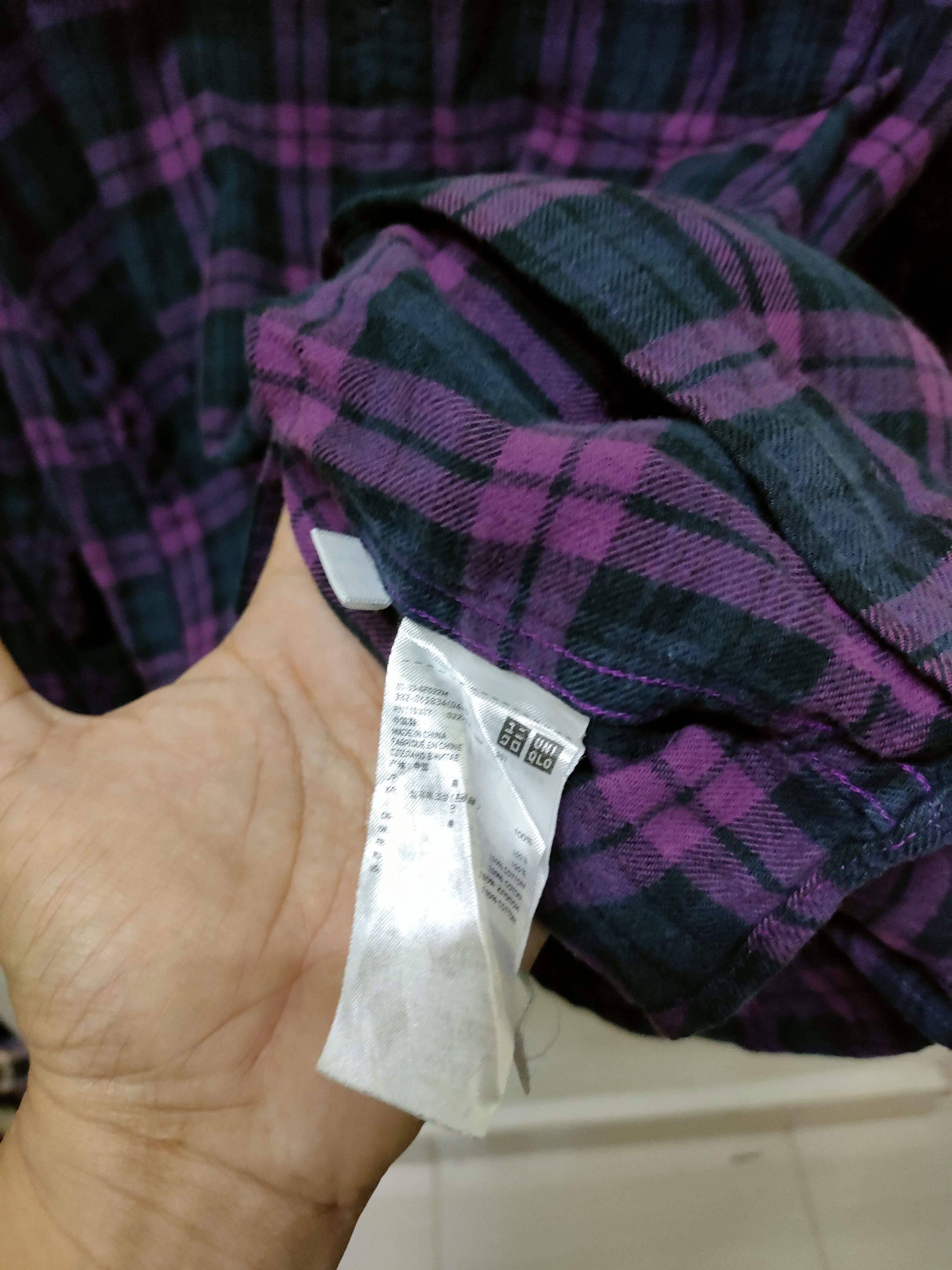 Flannel × Uniqlo × Vintage 💥Best Offer💥Vintage Uniqlo Flannel Size US XL / EU 56 / 4 - 6 Thumbnail