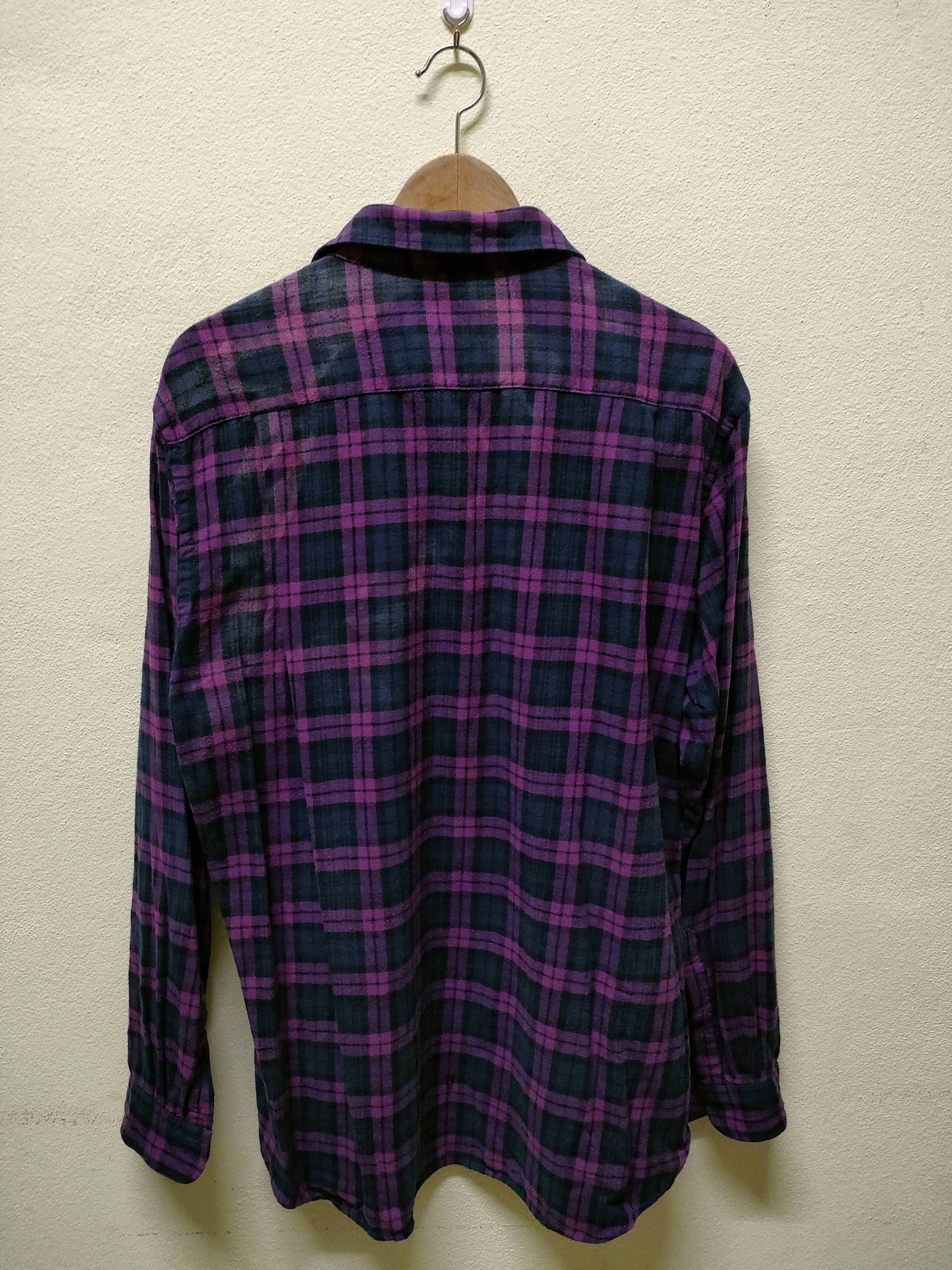 Flannel × Uniqlo × Vintage 💥Best Offer💥Vintage Uniqlo Flannel Size US XL / EU 56 / 4 - 3 Thumbnail