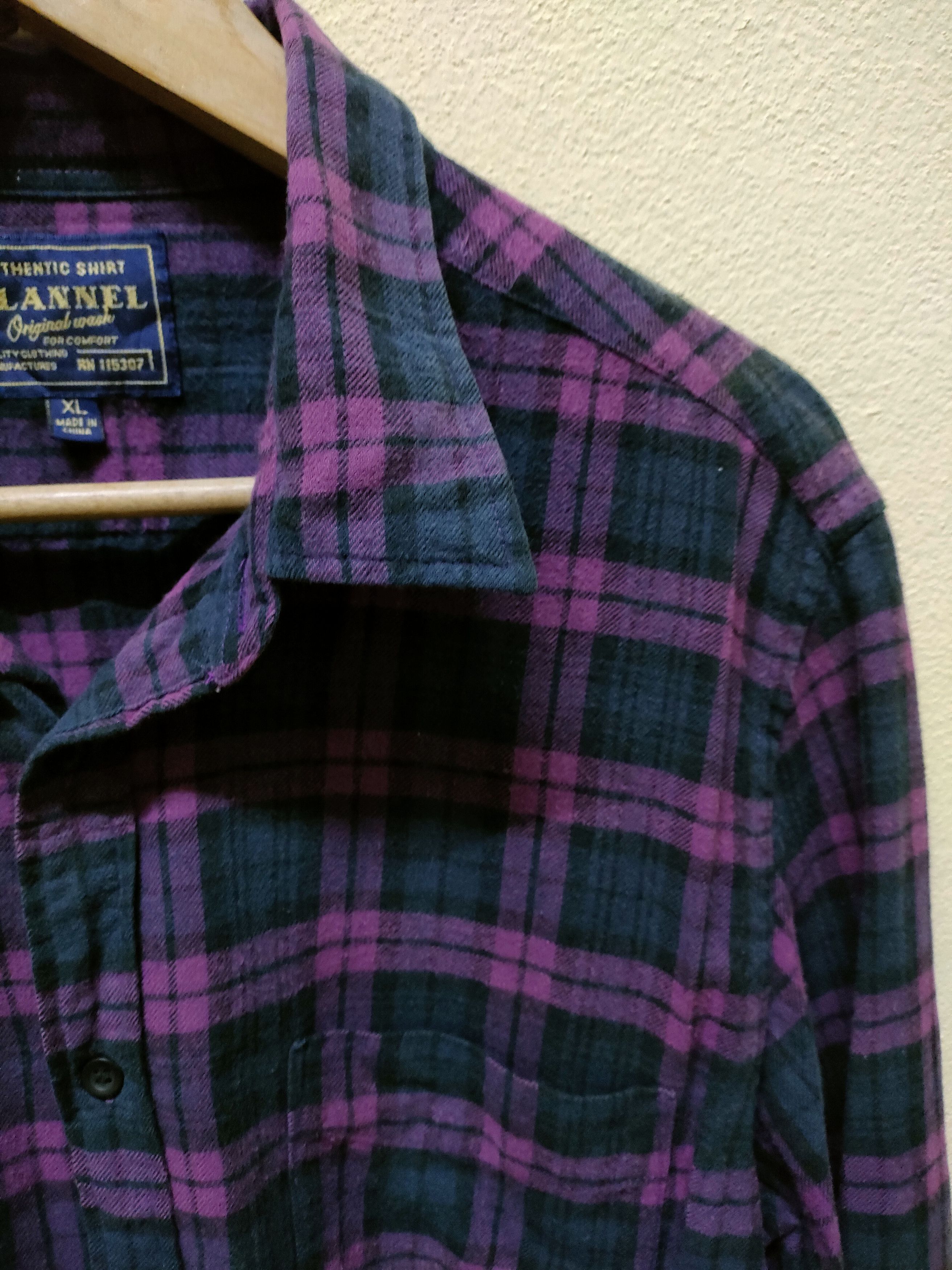 Flannel × Uniqlo × Vintage 💥Best Offer💥Vintage Uniqlo Flannel Size US XL / EU 56 / 4 - 4 Thumbnail