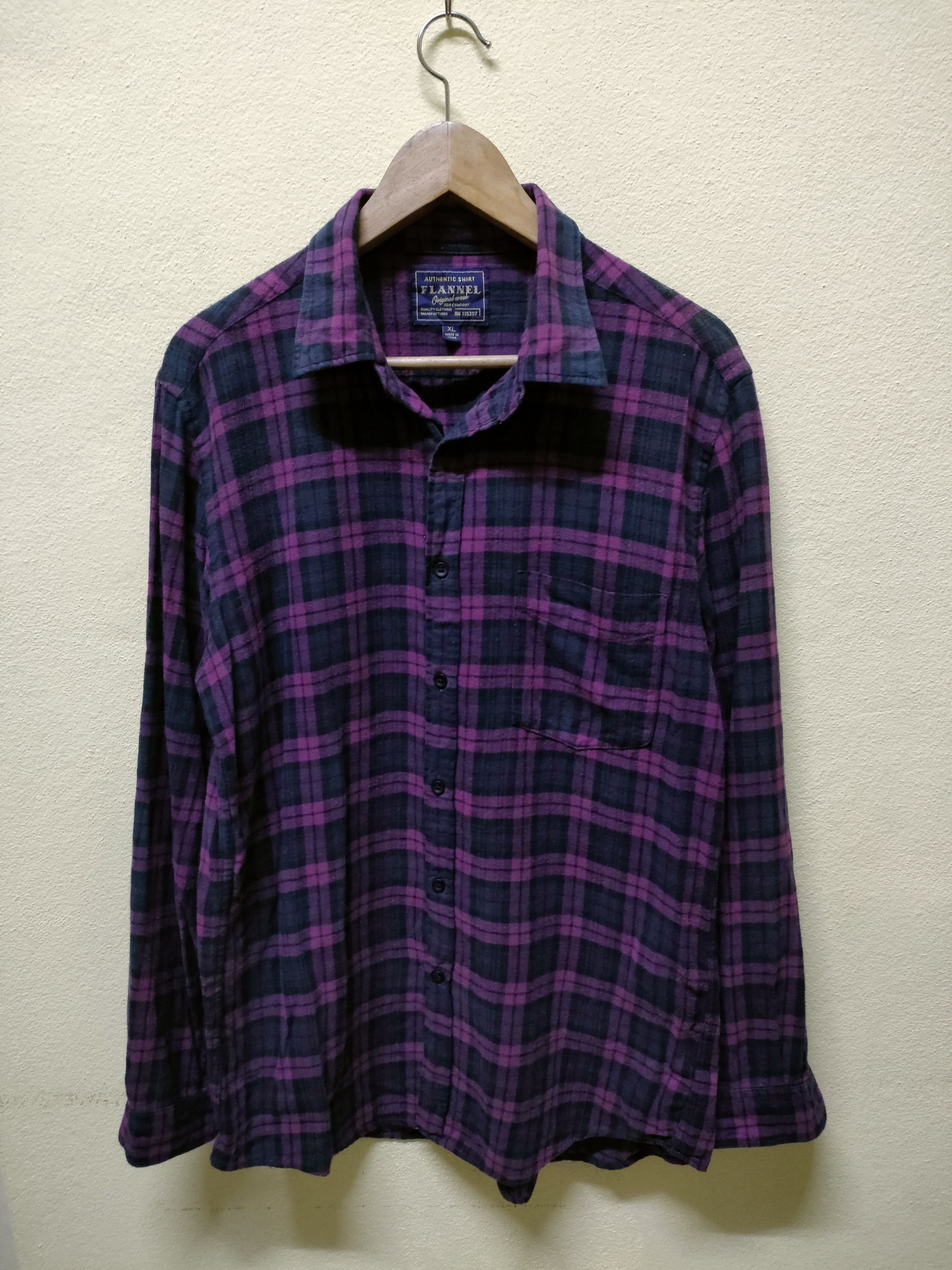 Flannel × Uniqlo × Vintage 💥Best Offer💥Vintage Uniqlo Flannel Size US XL / EU 56 / 4 - 1 Thumbnail