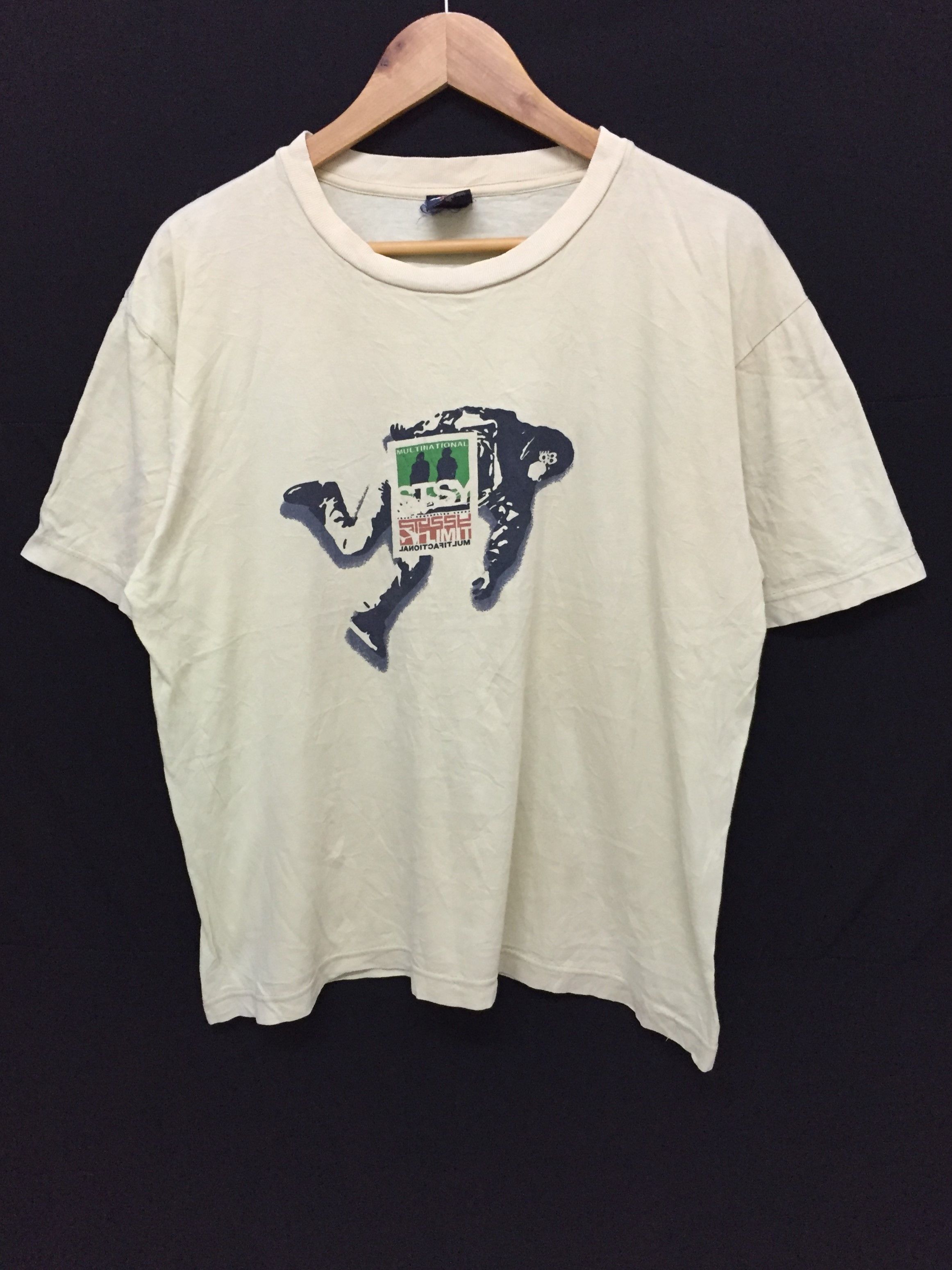 Stussy 1998 STUSSY Limit Astronaut tee Made in USA Size US M / EU 48-50 / 2 - 1 Thumbnail