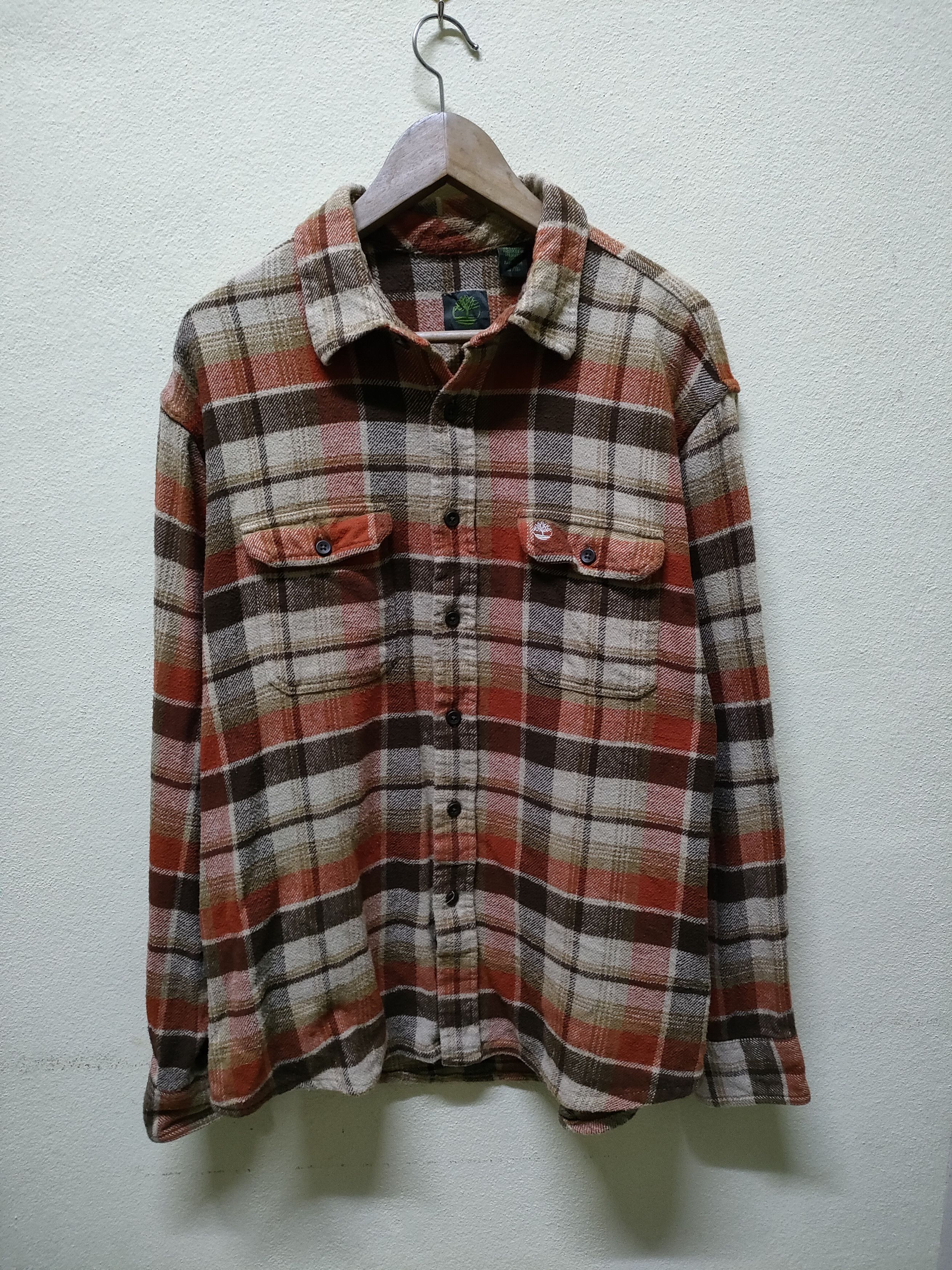 Flannel × Timberland × Vintage Vintage Timberland Flannel Size US XL / EU 56 / 4 - 1 Thumbnail