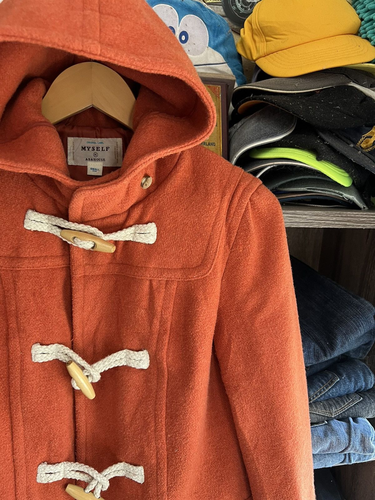 ABAHOUSE 🔥Abahouse Myself Duffle Coat Size S / US 4 / IT 40 - 5 Thumbnail