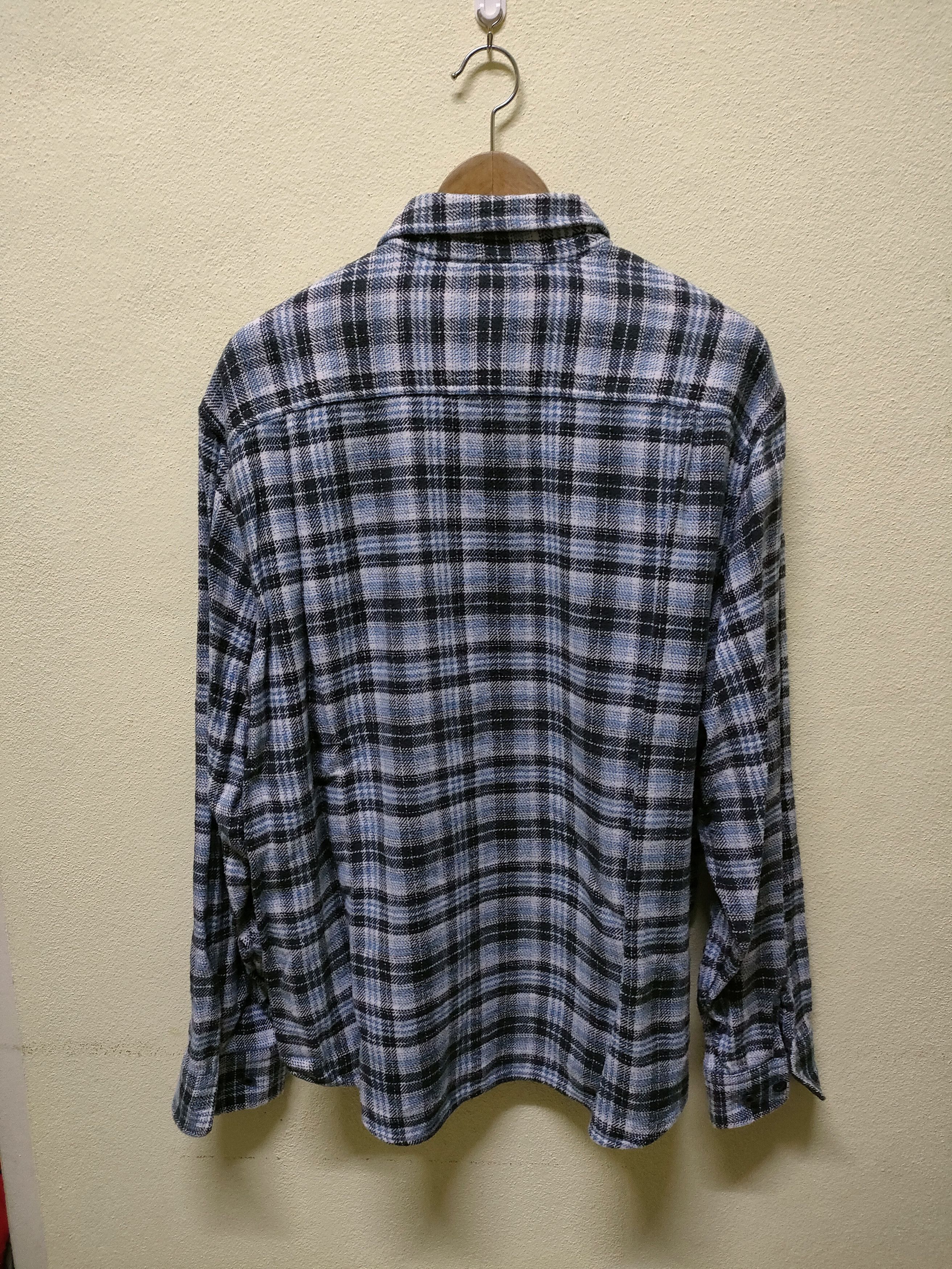 Flannel × Vintage 💥 Best Offer 💥 U2 Flannel Double Pocket Size US XL / EU 56 / 4 - 2 Thumbnail