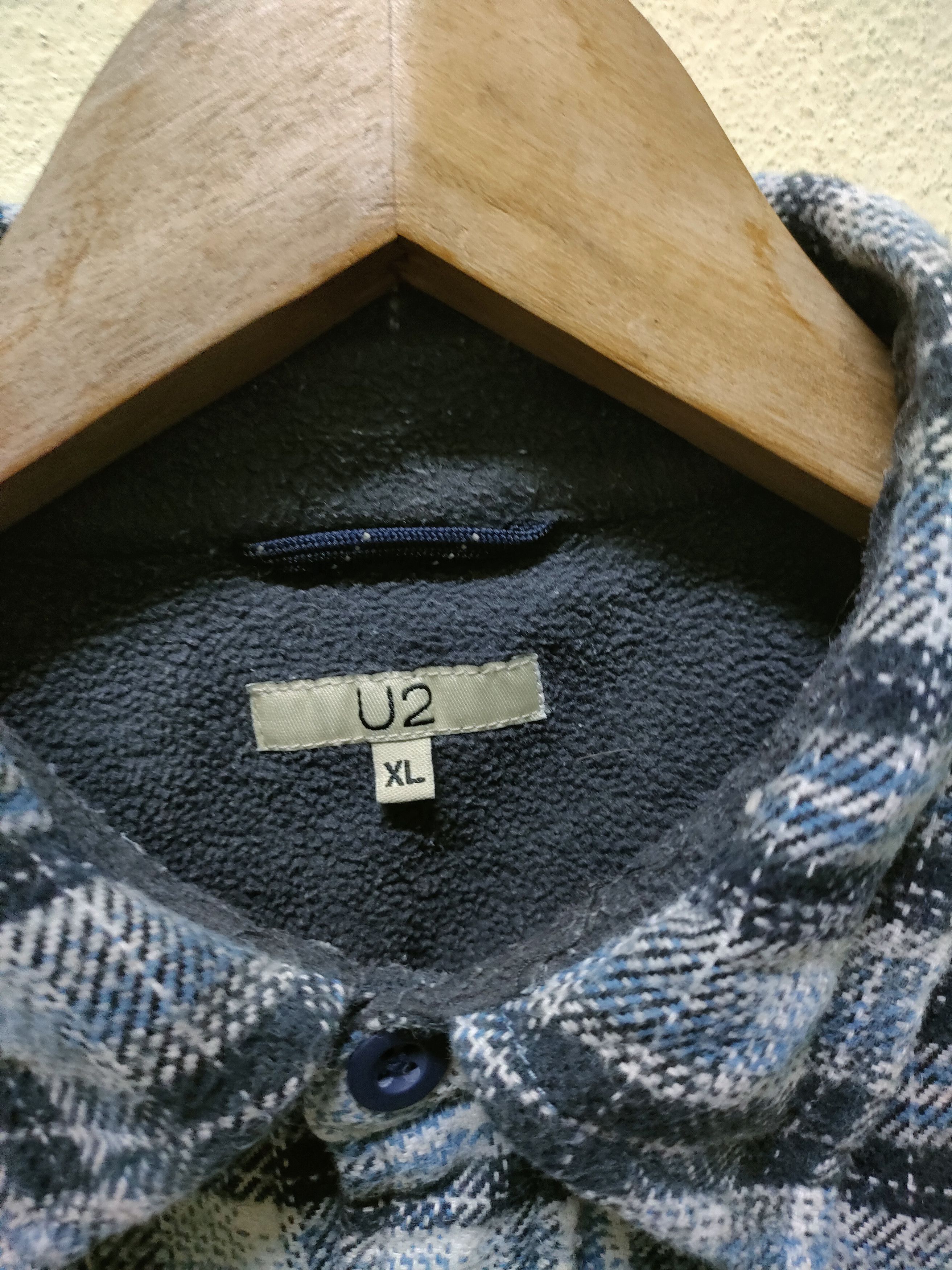 Flannel × Vintage 💥 Best Offer 💥 U2 Flannel Double Pocket Size US XL / EU 56 / 4 - 7 Thumbnail