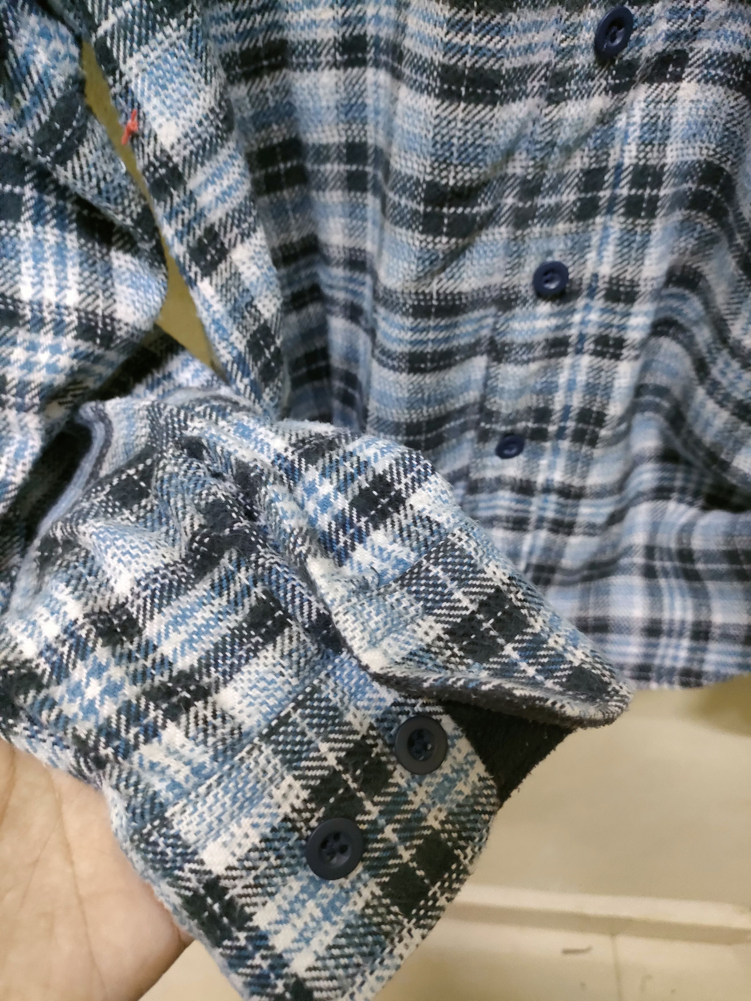 Flannel × Vintage 💥 Best Offer 💥 U2 Flannel Double Pocket Size US XL / EU 56 / 4 - 3 Thumbnail