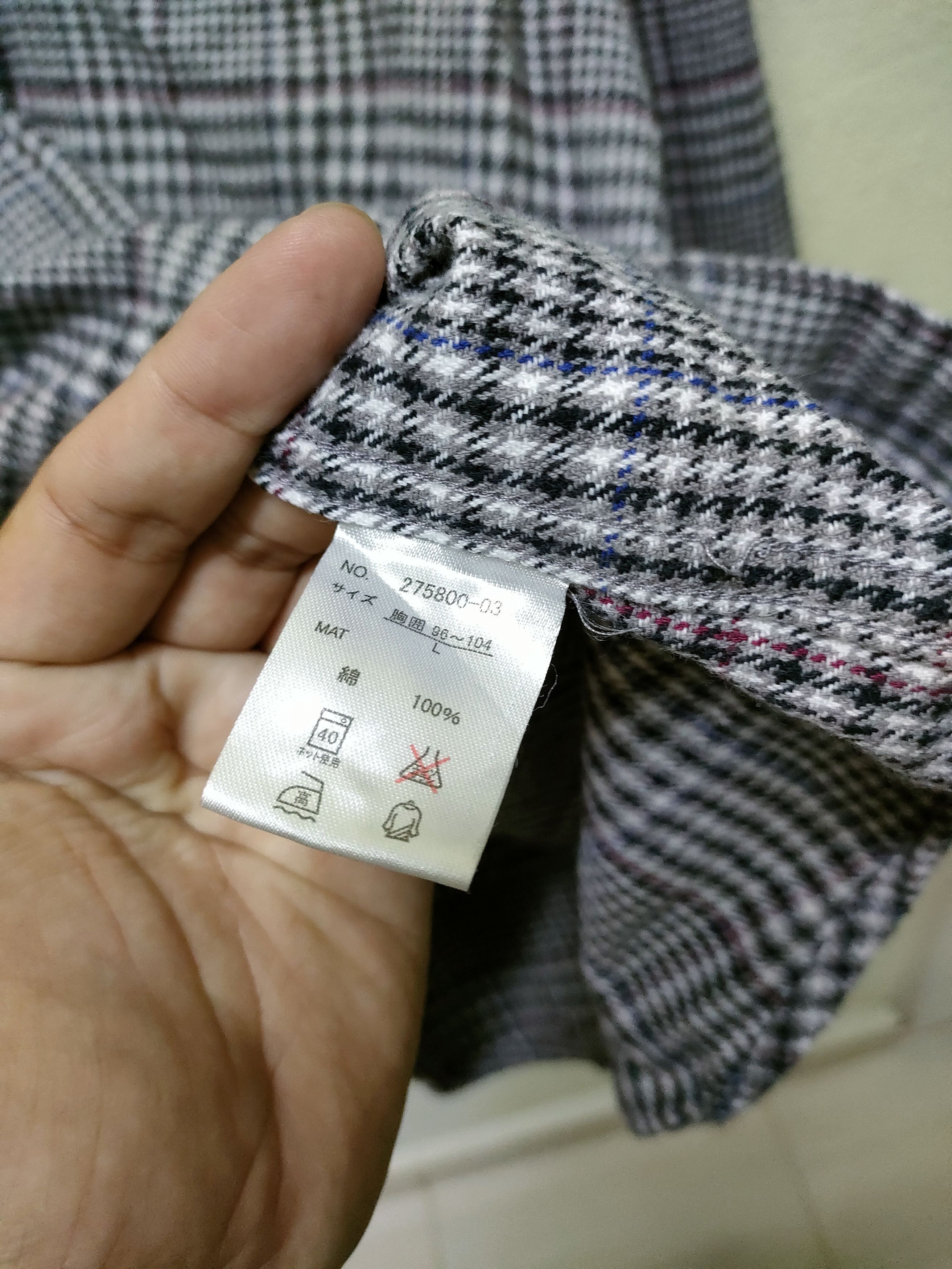 Flannel × Macbeth 🔥 Steal 🔥 Macbeth Streetwear Flannel Size US L / EU 52-54 / 3 - 4 Thumbnail
