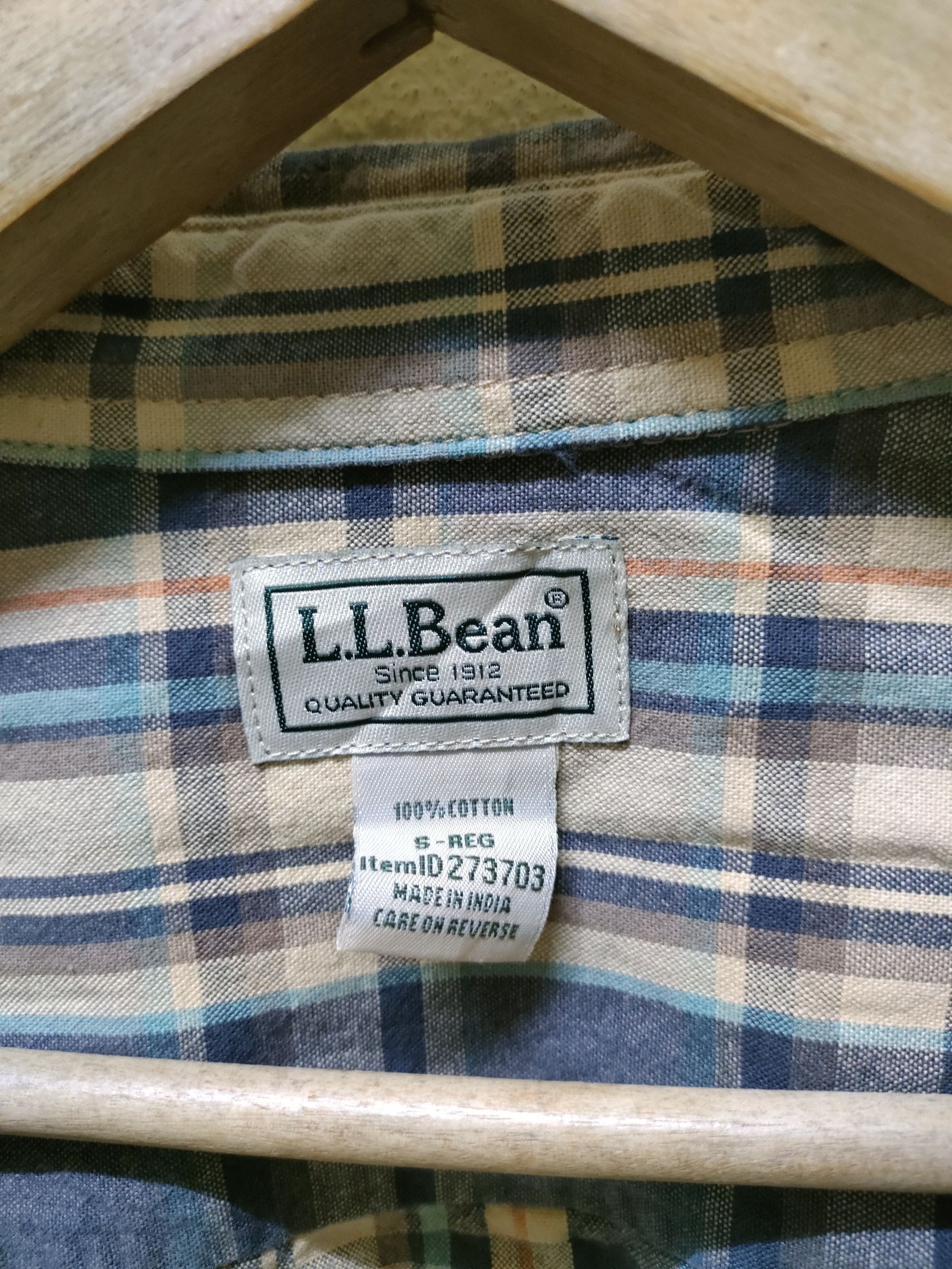Flannel × L.L. Bean × Vintage 💥 Best Offer 💥 Vintage L.L. Bean Flannel Size US S / EU 44-46 / 1 - 6 Thumbnail