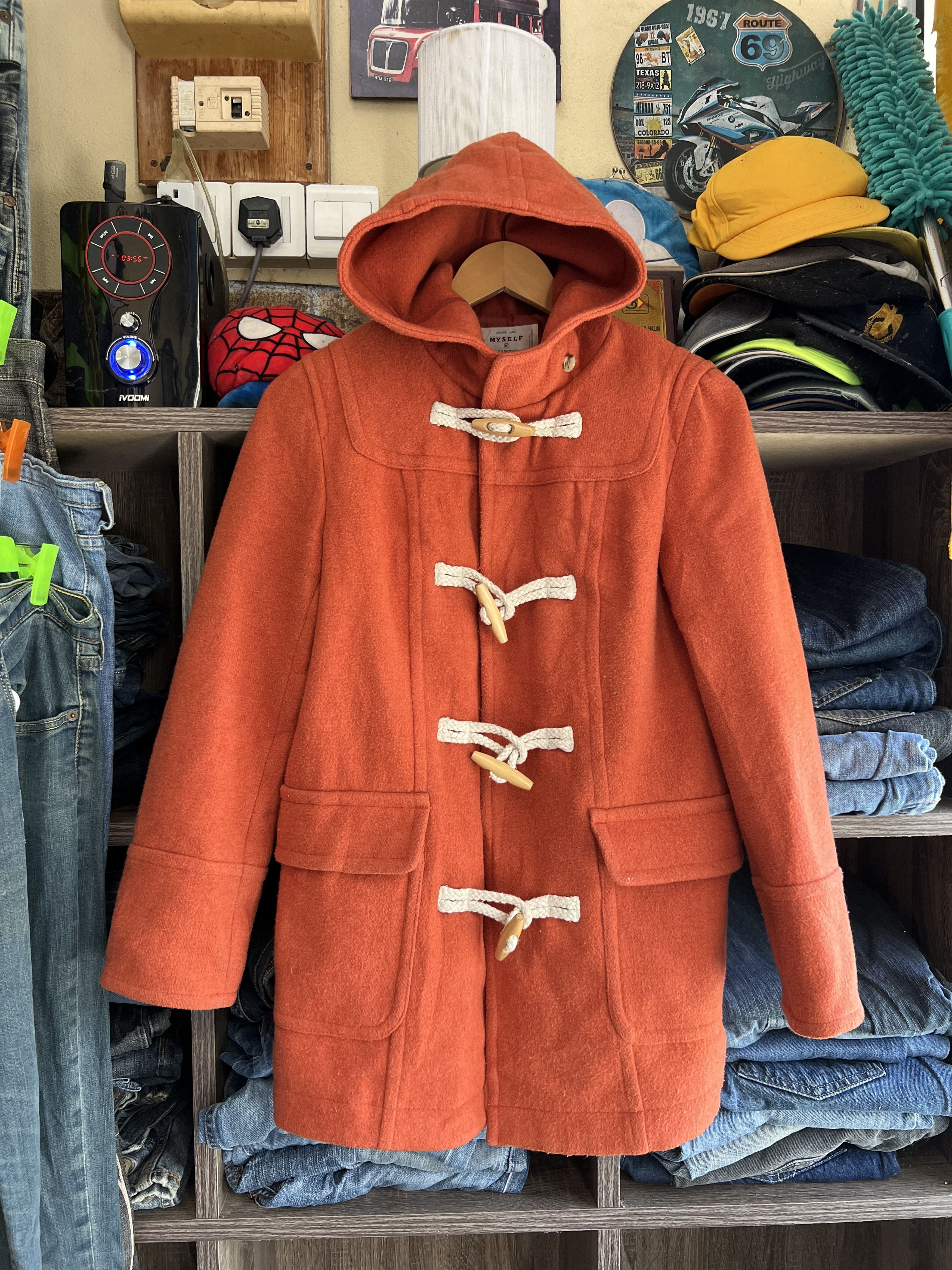 ABAHOUSE 🔥Abahouse Myself Duffle Coat Size S / US 4 / IT 40 - 14 Thumbnail