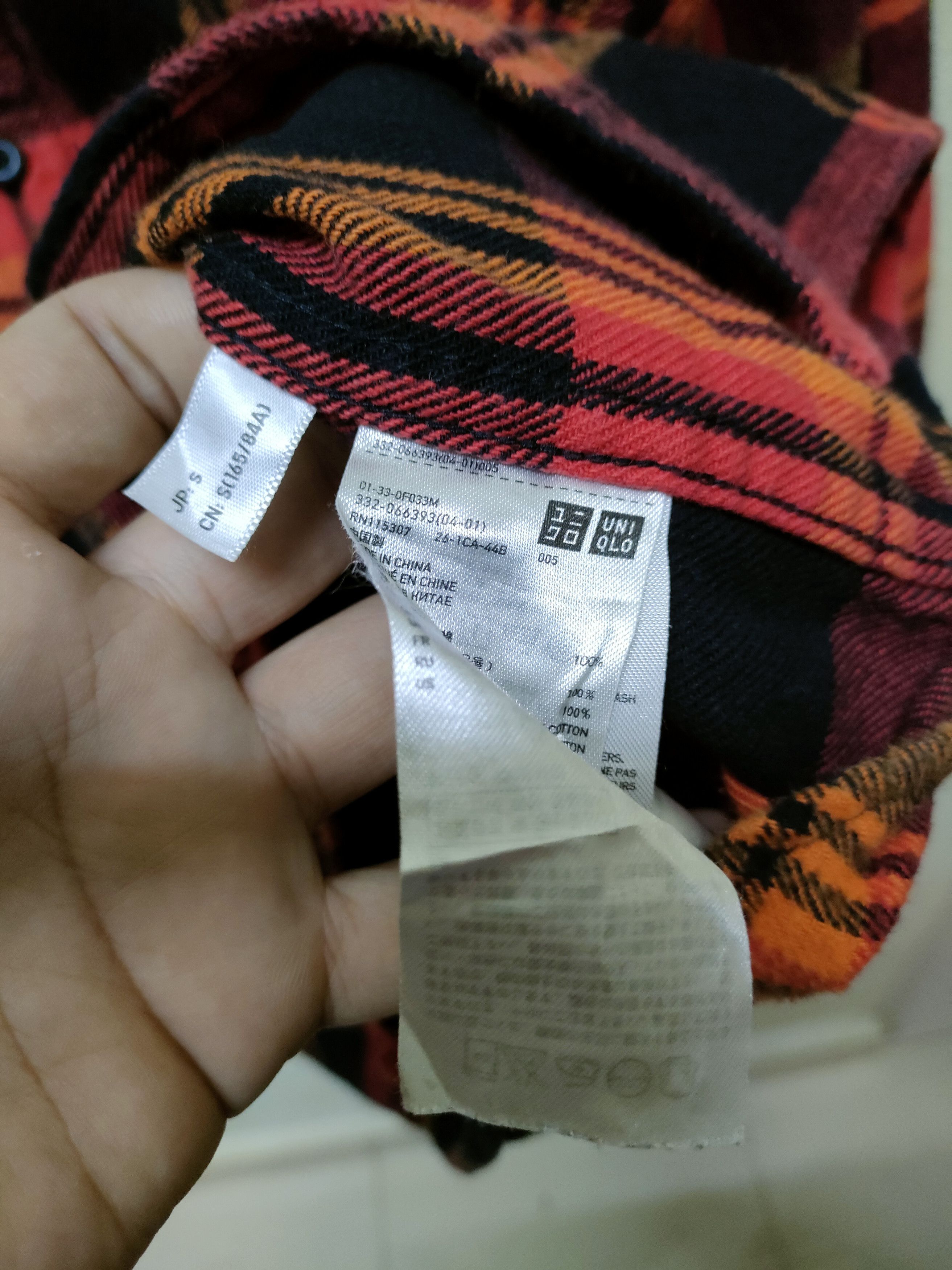 Flannel × Uniqlo × Vintage 🔥 Steals 🔥 Flannel Single Pocket Size US S / EU 44-46 / 1 - 3 Thumbnail