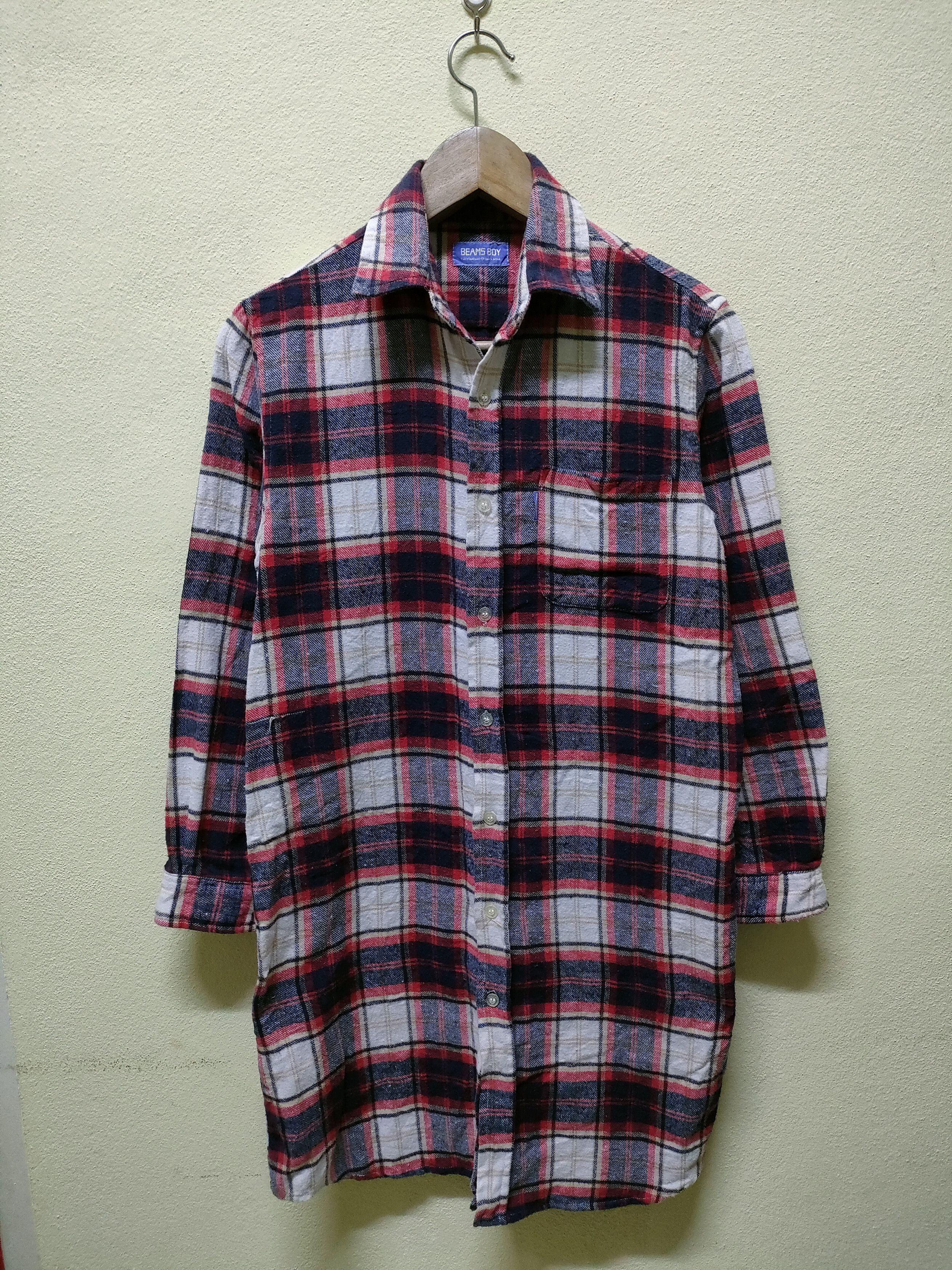 Beams Plus × Flannel × Japanese Brand 💥 Best Offer 💥 Beams Boy Flannel Size US S / EU 44-46 / 1 - 1 Thumbnail