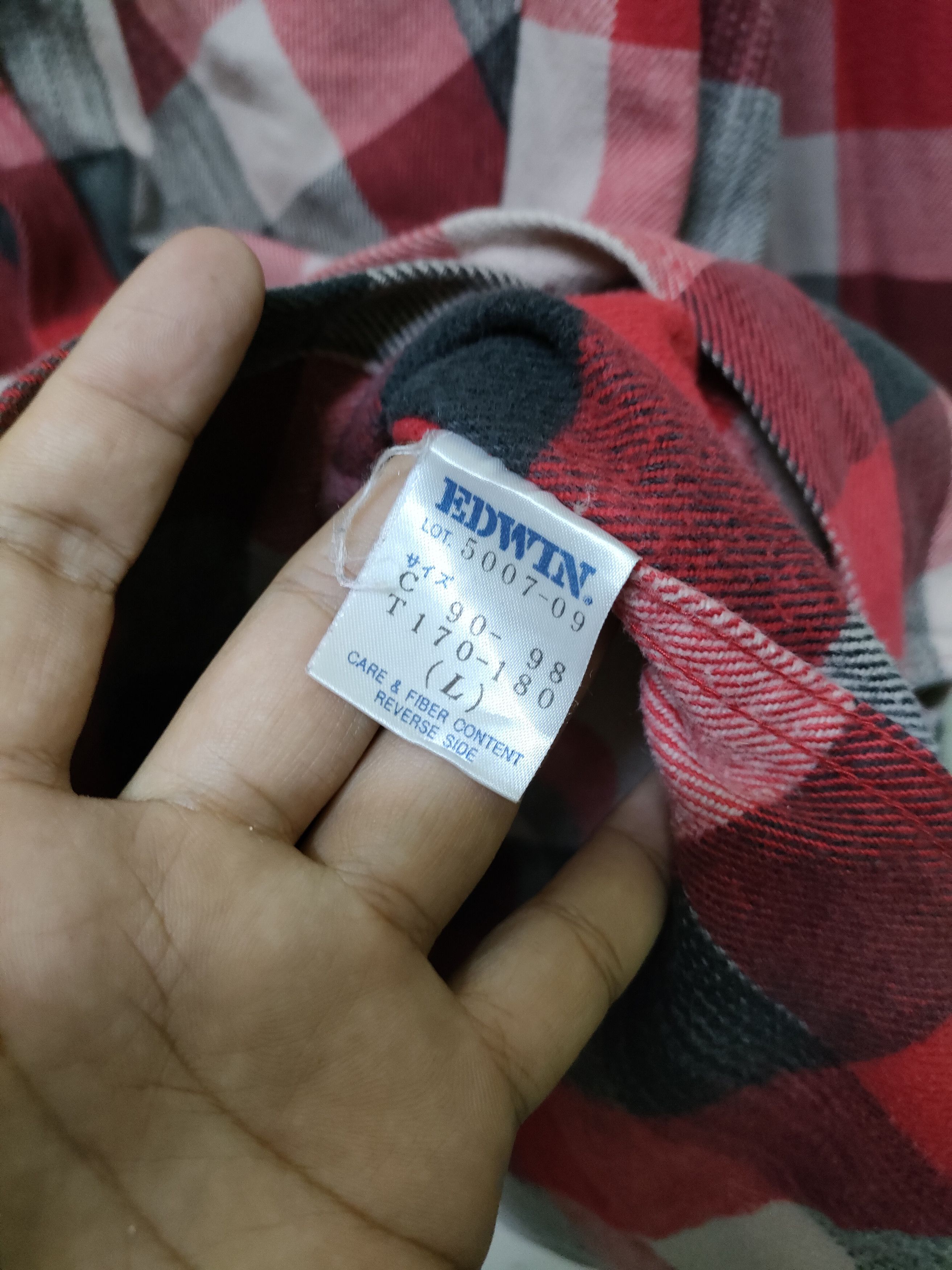 Edwin × Flannel × Vintage Edwin Outdoor Clothing Flannel Size US L / EU 52-54 / 3 - 4 Thumbnail