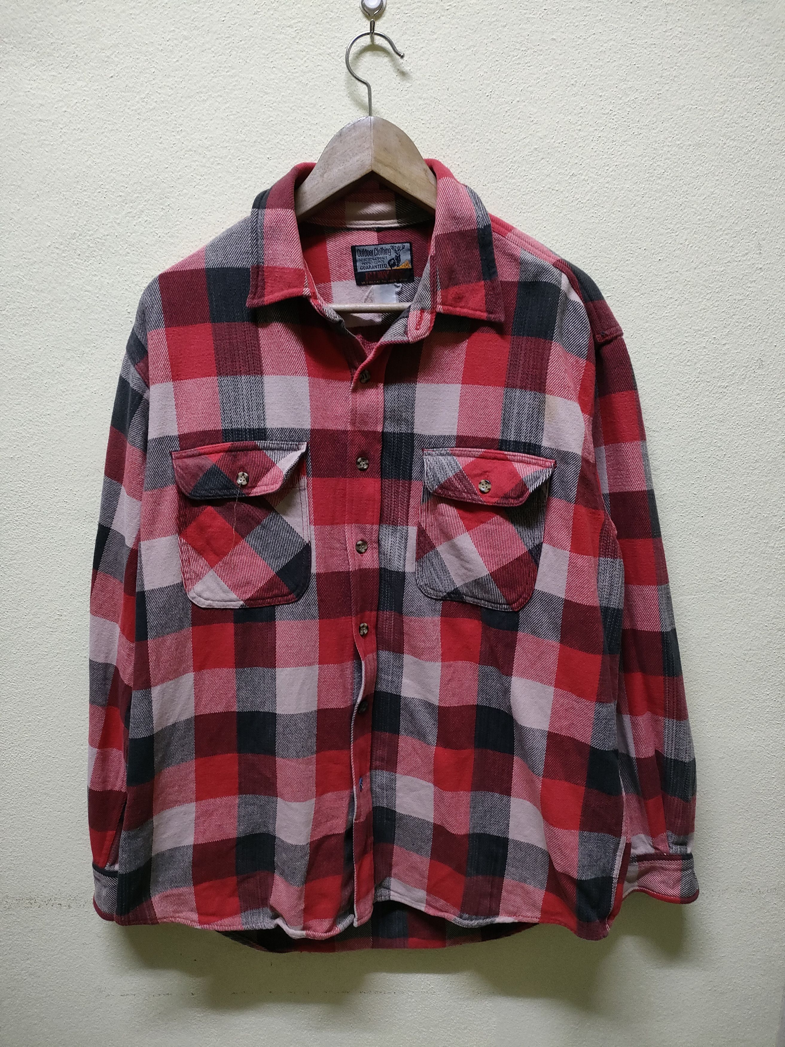 Edwin × Flannel × Vintage Edwin Outdoor Clothing Flannel Size US L / EU 52-54 / 3 - 1 Thumbnail