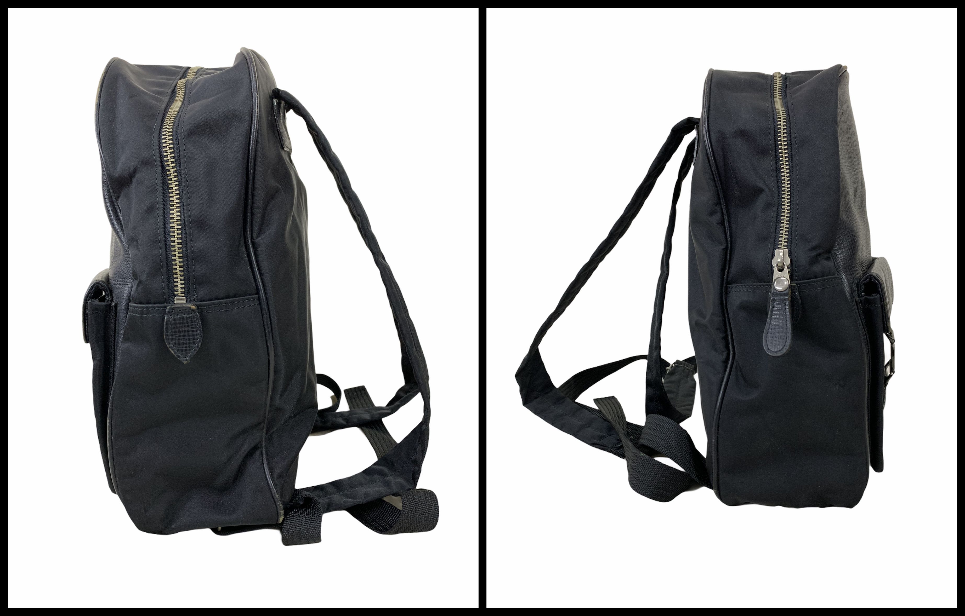 Designer × Gaultier Homme Objet × Jean Paul Gaultier Jean Paul Gaultier authentic black leather backpack bag Size ONE SIZE - 3 Thumbnail