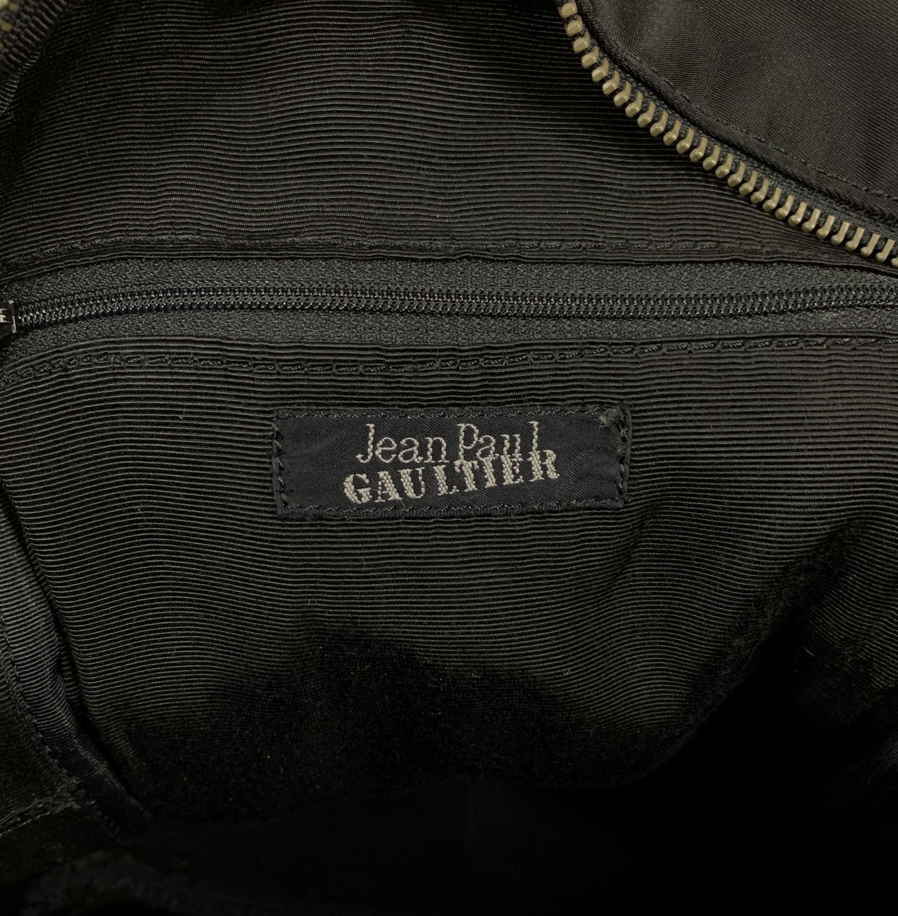 Designer × Gaultier Homme Objet × Jean Paul Gaultier Jean Paul Gaultier authentic black leather backpack bag Size ONE SIZE - 11 Thumbnail
