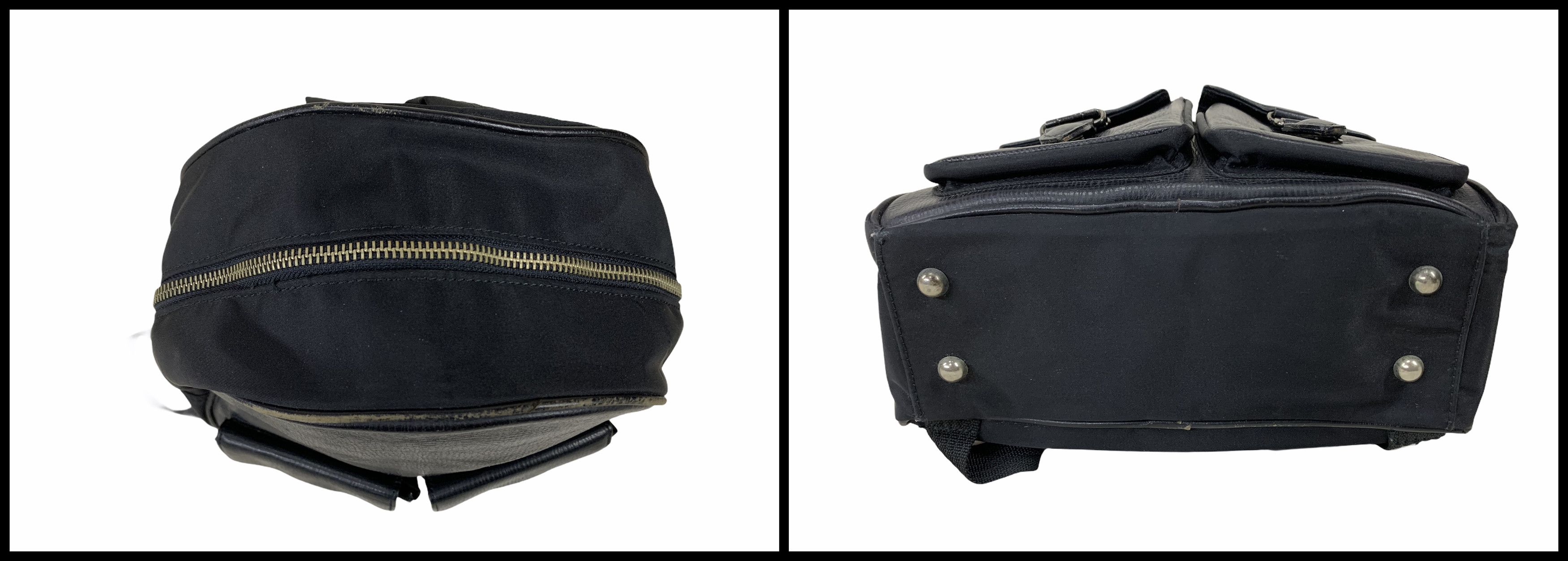 Designer × Gaultier Homme Objet × Jean Paul Gaultier Jean Paul Gaultier authentic black leather backpack bag Size ONE SIZE - 4 Thumbnail