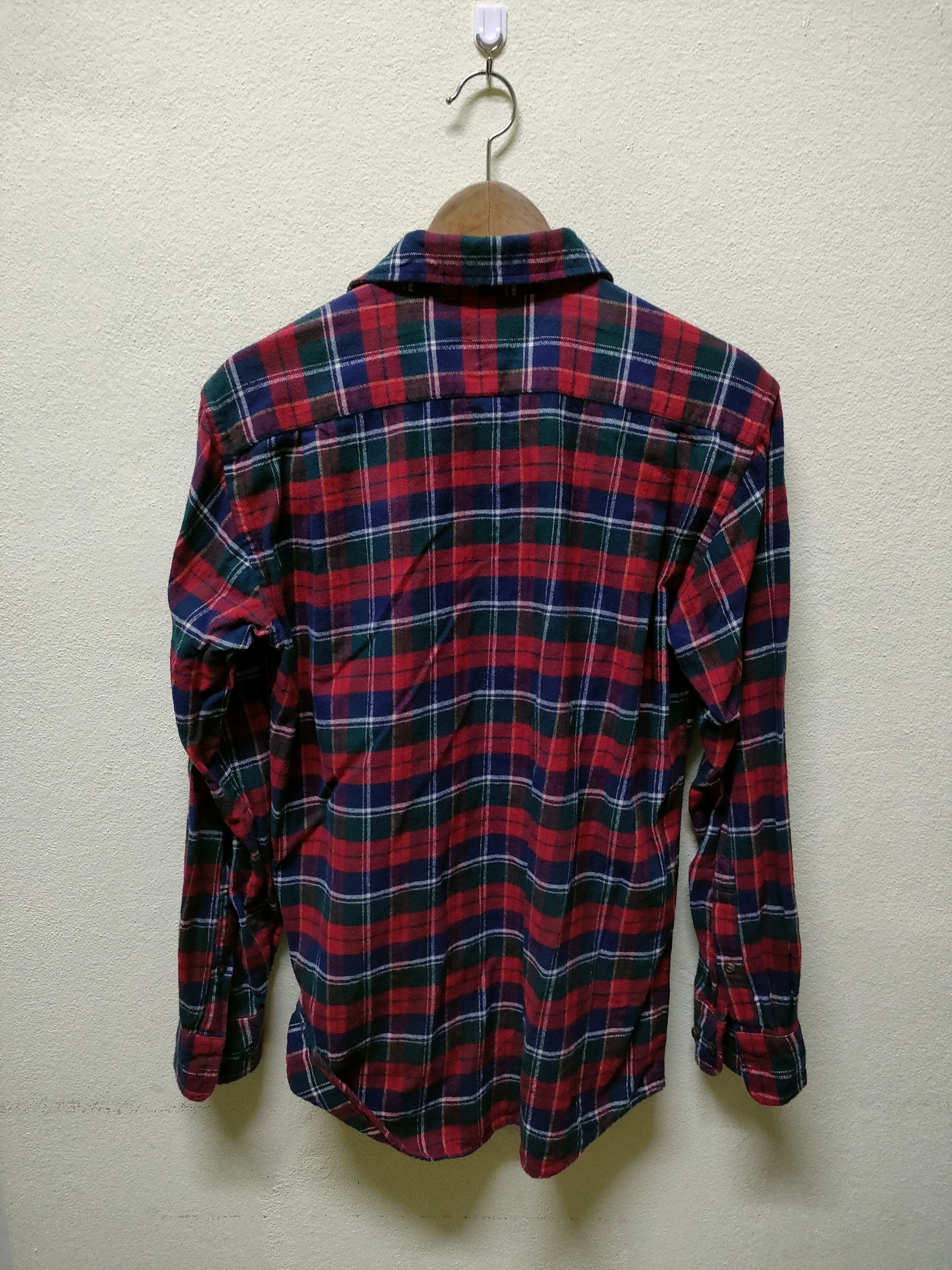 Flannel × Uniqlo × Vintage 💥 Best Offer 💥 Uniqlo Red Tartan Flannel Size US S / EU 44-46 / 1 - 2 Thumbnail