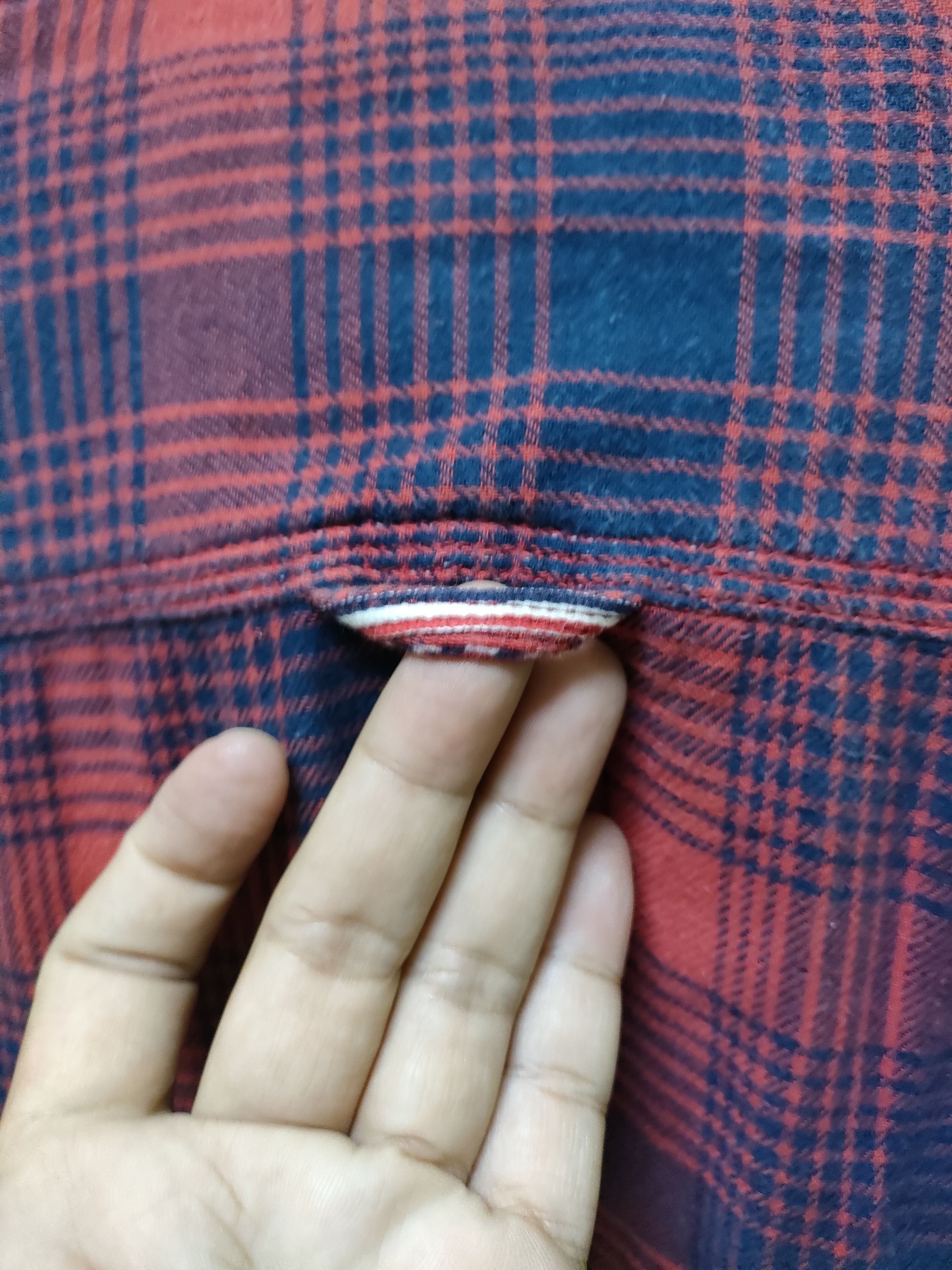 Flannel × Tommy Hilfiger Hilfiger Denim Flannel Double Pocket Size US L / EU 52-54 / 3 - 2 Thumbnail