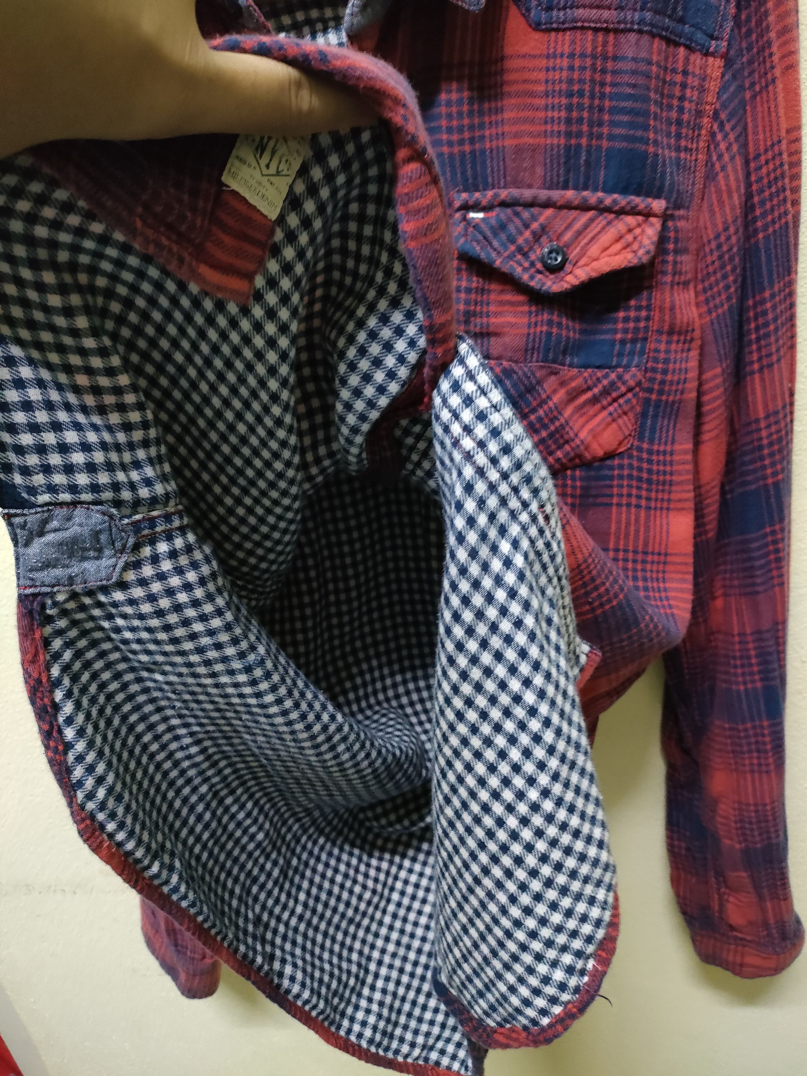 Flannel × Tommy Hilfiger Hilfiger Denim Flannel Double Pocket Size US L / EU 52-54 / 3 - 4 Thumbnail