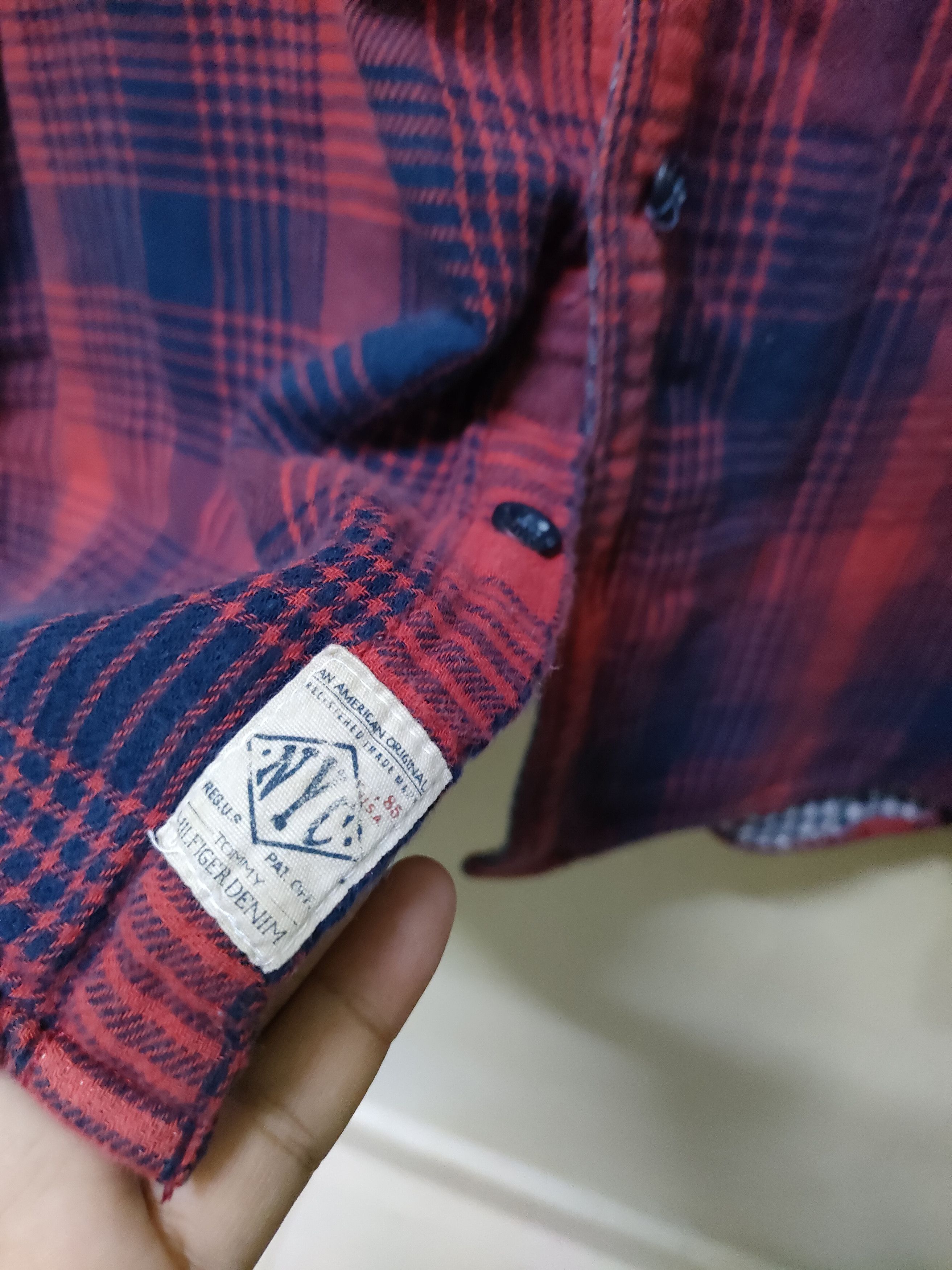 Flannel × Tommy Hilfiger Hilfiger Denim Flannel Double Pocket Size US L / EU 52-54 / 3 - 8 Thumbnail