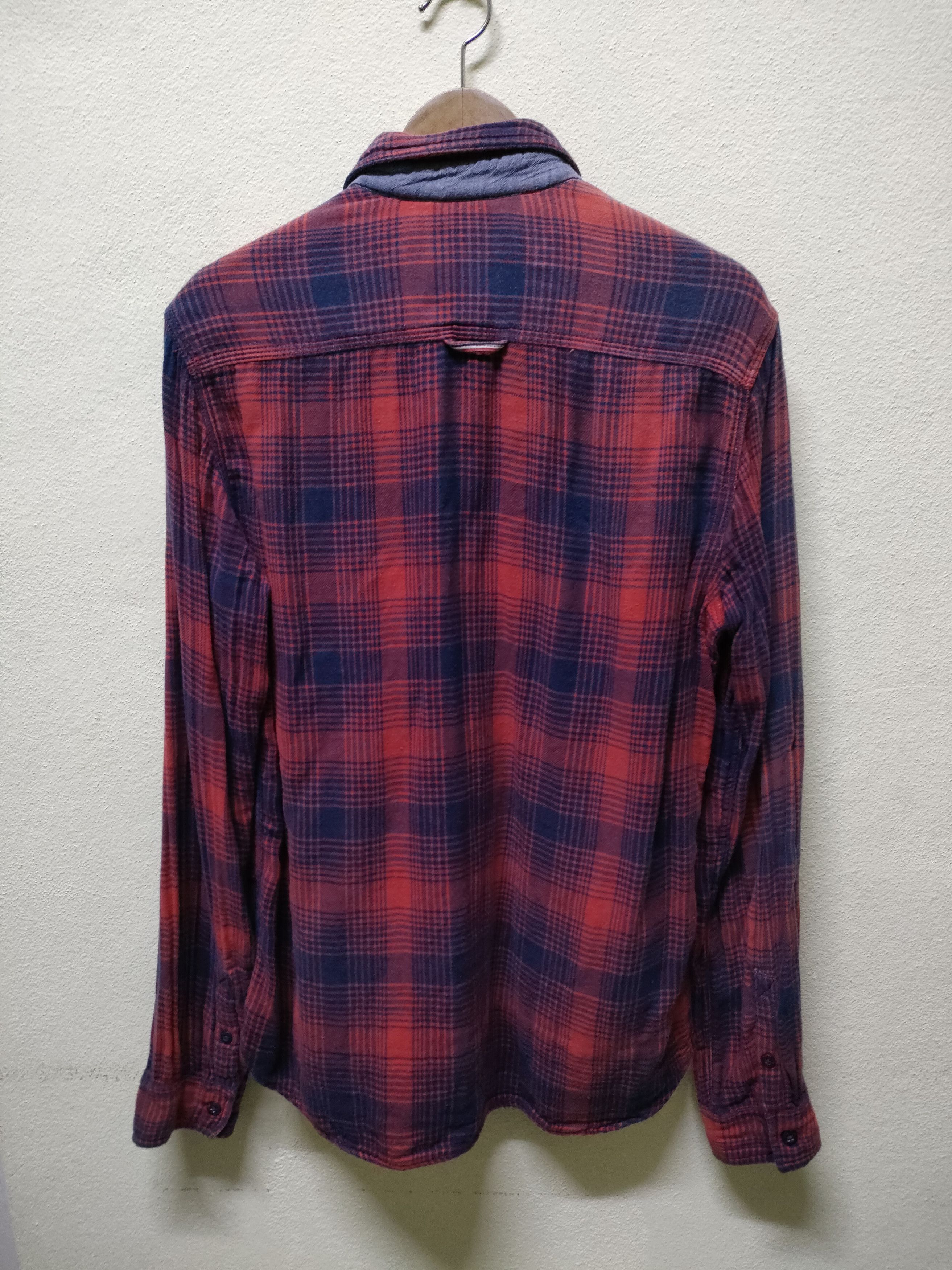 Flannel × Tommy Hilfiger Hilfiger Denim Flannel Double Pocket Size US L / EU 52-54 / 3 - 3 Thumbnail