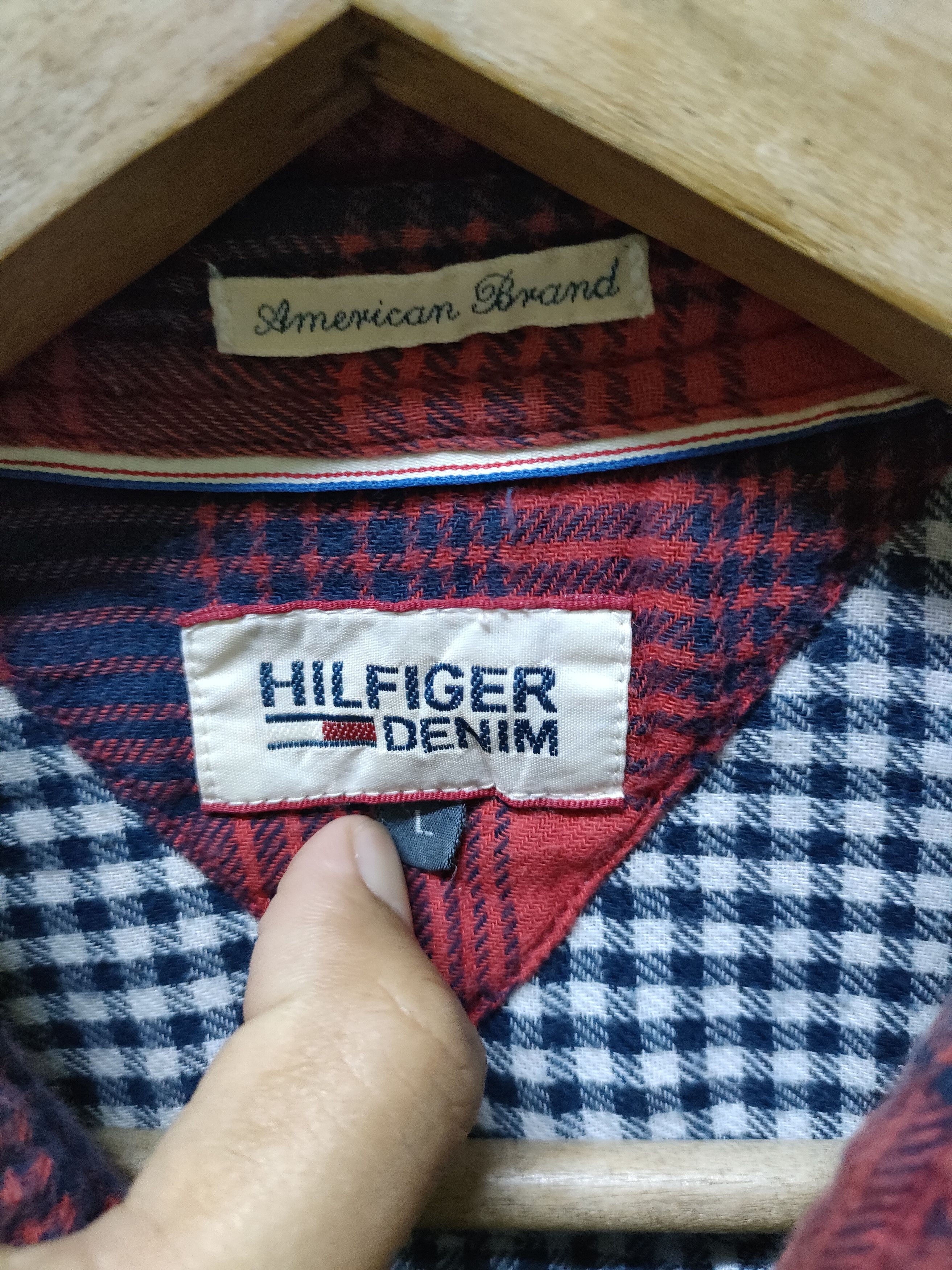 Flannel × Tommy Hilfiger Hilfiger Denim Flannel Double Pocket Size US L / EU 52-54 / 3 - 9 Thumbnail