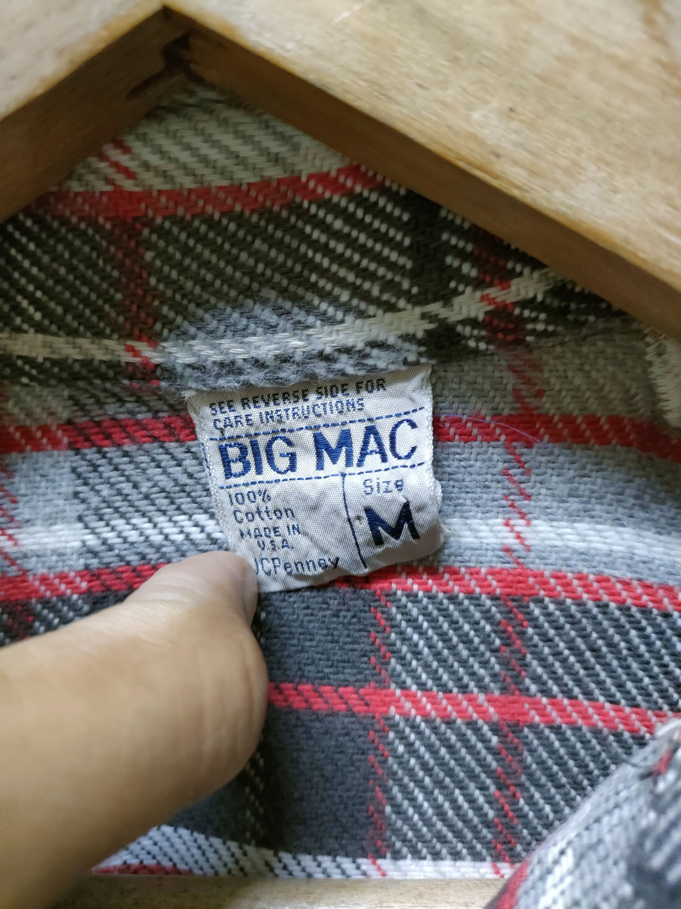 Big Mac × Flannel × Vintage Vintage Big Mac Flannel Double Pocket Size US M / EU 48-50 / 2 - 6 Thumbnail