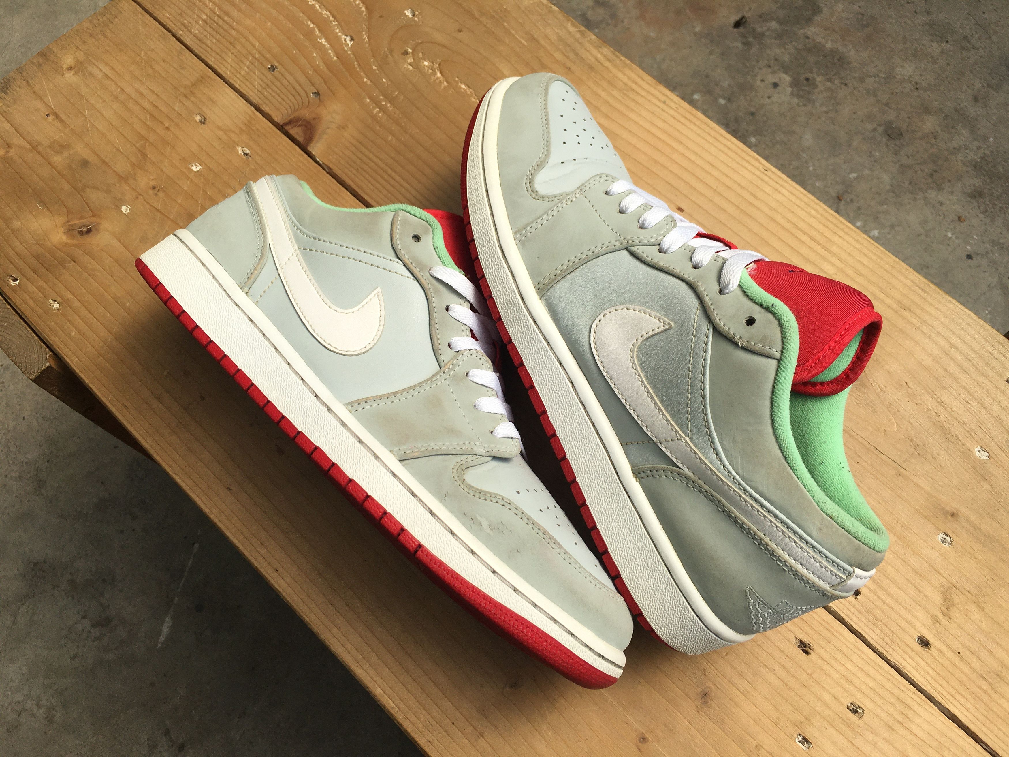Jordan Brand × Nike 🔥 Nike Air Jordan 1 Retro Low Hare Jordan 2015 Size US 10 / EU 43 - 18 Thumbnail