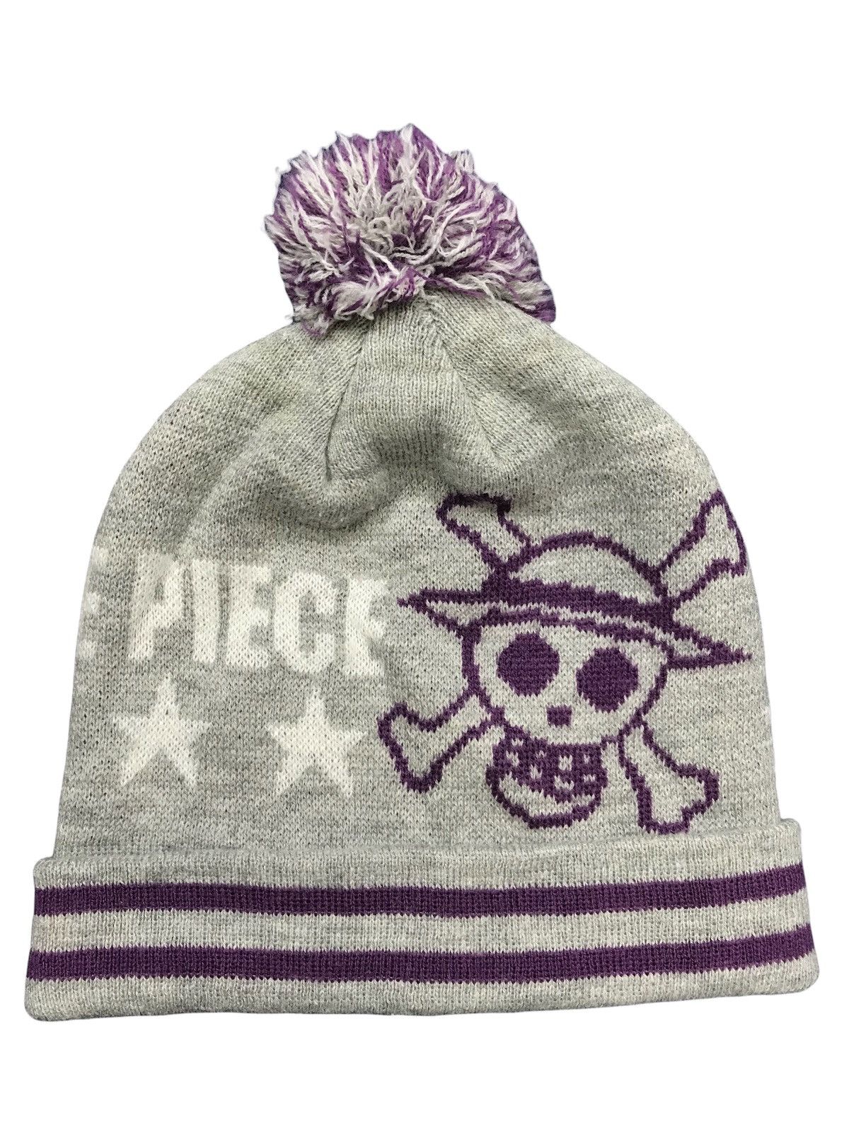 image of One Piece Beanie in Grey, Men's