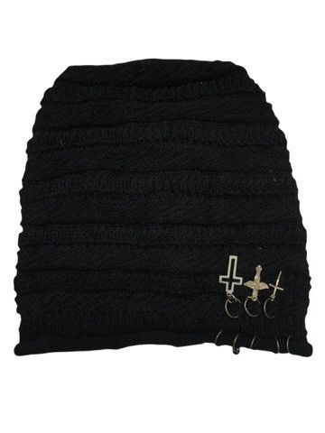 Japanese Brand Vintage knit Hat streetwear nice design Size ONE SIZE - 1 Thumbnail