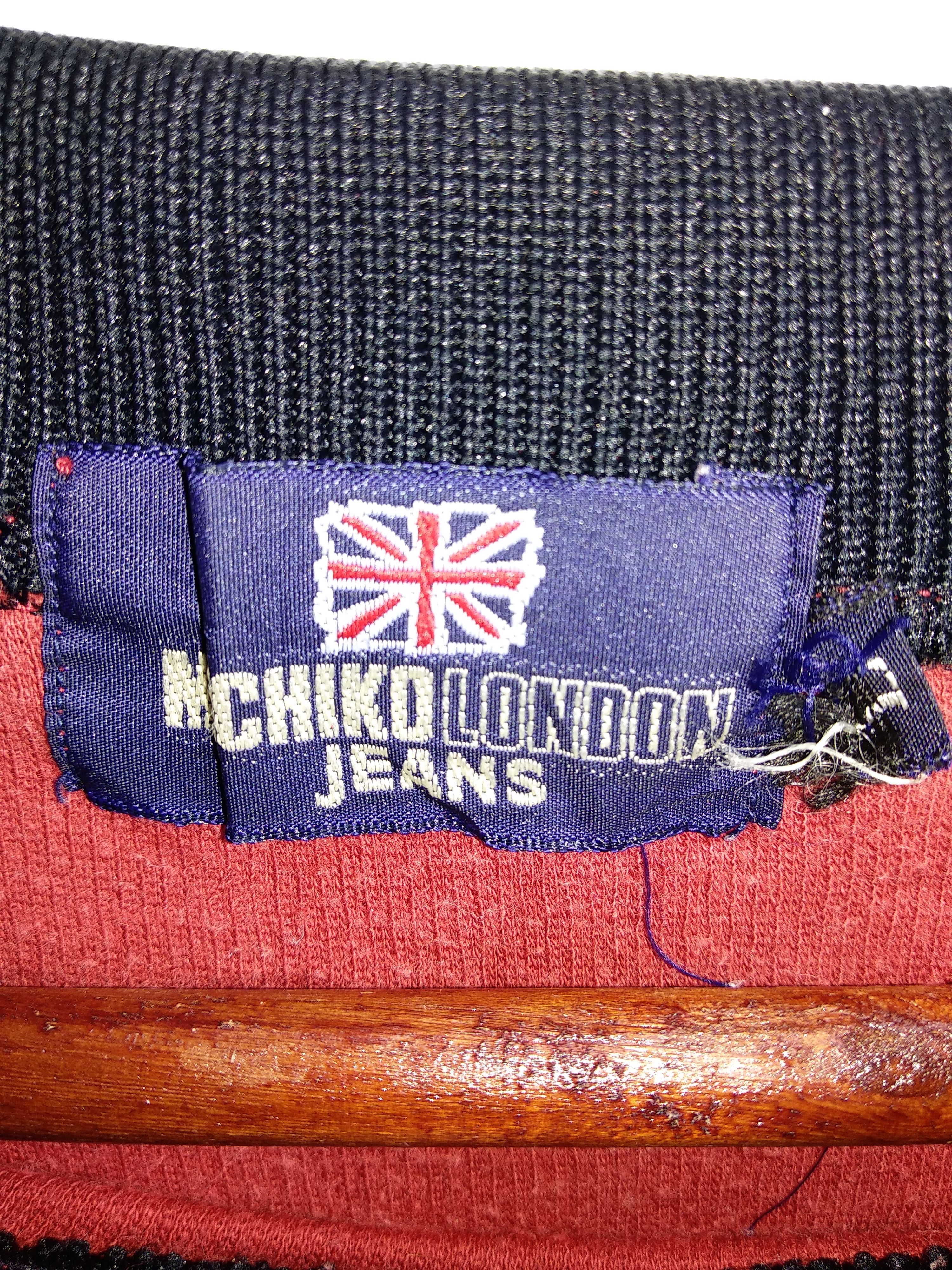 Designer VINTAGE MICHIKO LONDON JEANS SWEATSHIRT Size US L / EU 52-54 / 3 - 4 Thumbnail