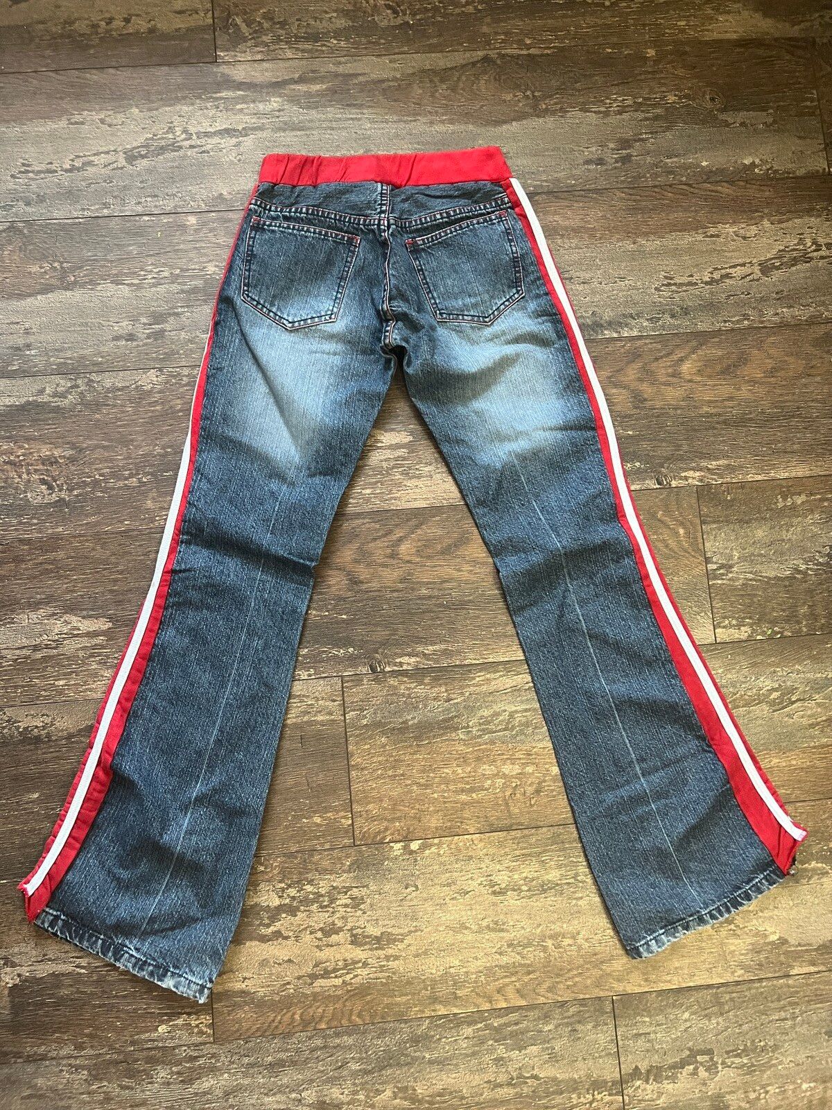 Vintage Y2K Jeans Denim Pants balenciaga jpg gaultier margiela junya Size 23" - 5 Thumbnail