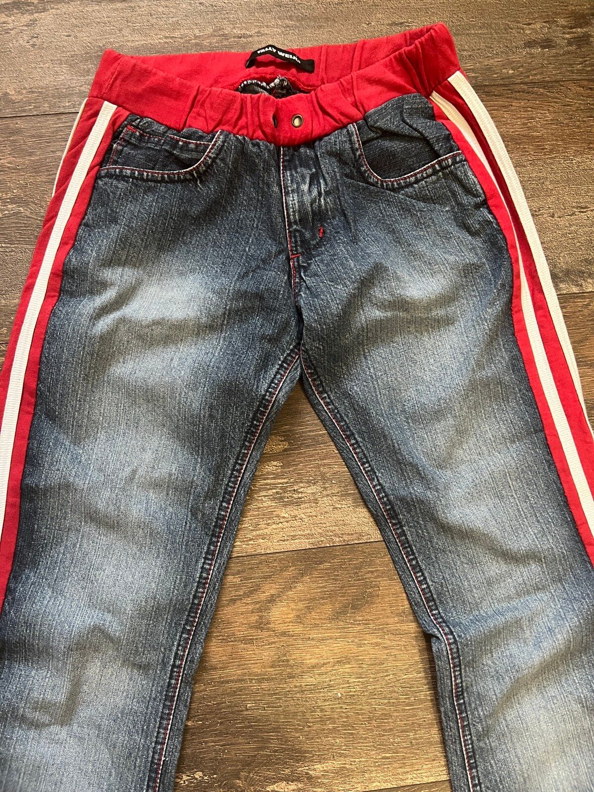 Vintage Y2K Jeans Denim Pants balenciaga jpg gaultier margiela junya Size 23" - 2 Preview