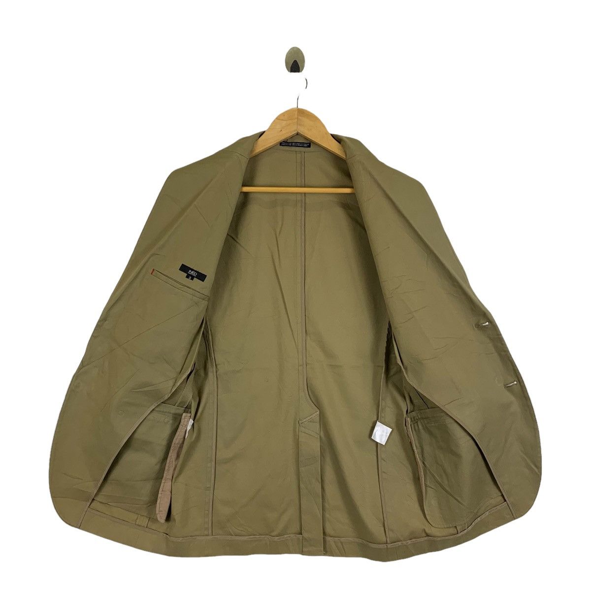 Japanese Brand × Vintage × Yohji Yamamoto Vintage Yohji Yamamoto INED Japanese Brand Blazer Coats Size 36R - 3 Thumbnail
