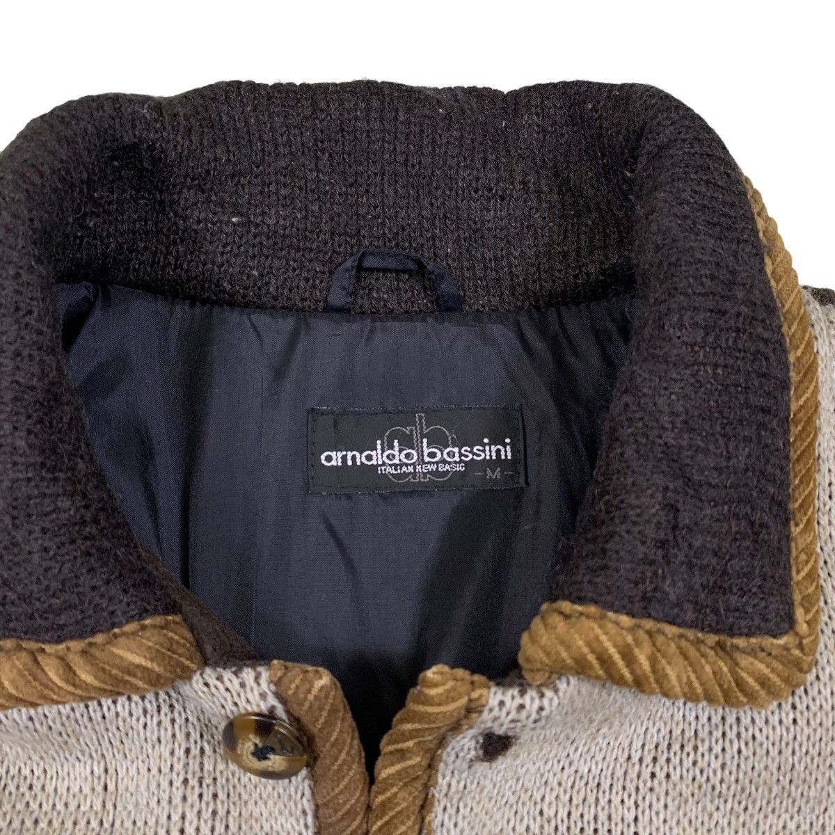 Habitat × Vintage Vintage ALNALDO BASSINI Italy Habitat Design Knitwear Jacket Size US M / EU 48-50 / 2 - 6 Thumbnail