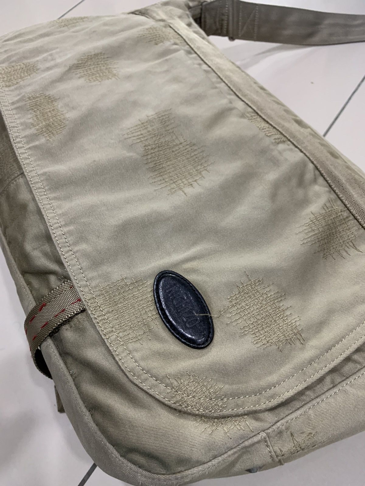 Porter KICHIZO BY PORTER CLASSIC CROSS STICH SASHIKO LUGGAGE BAG Size ONE SIZE - 5 Thumbnail