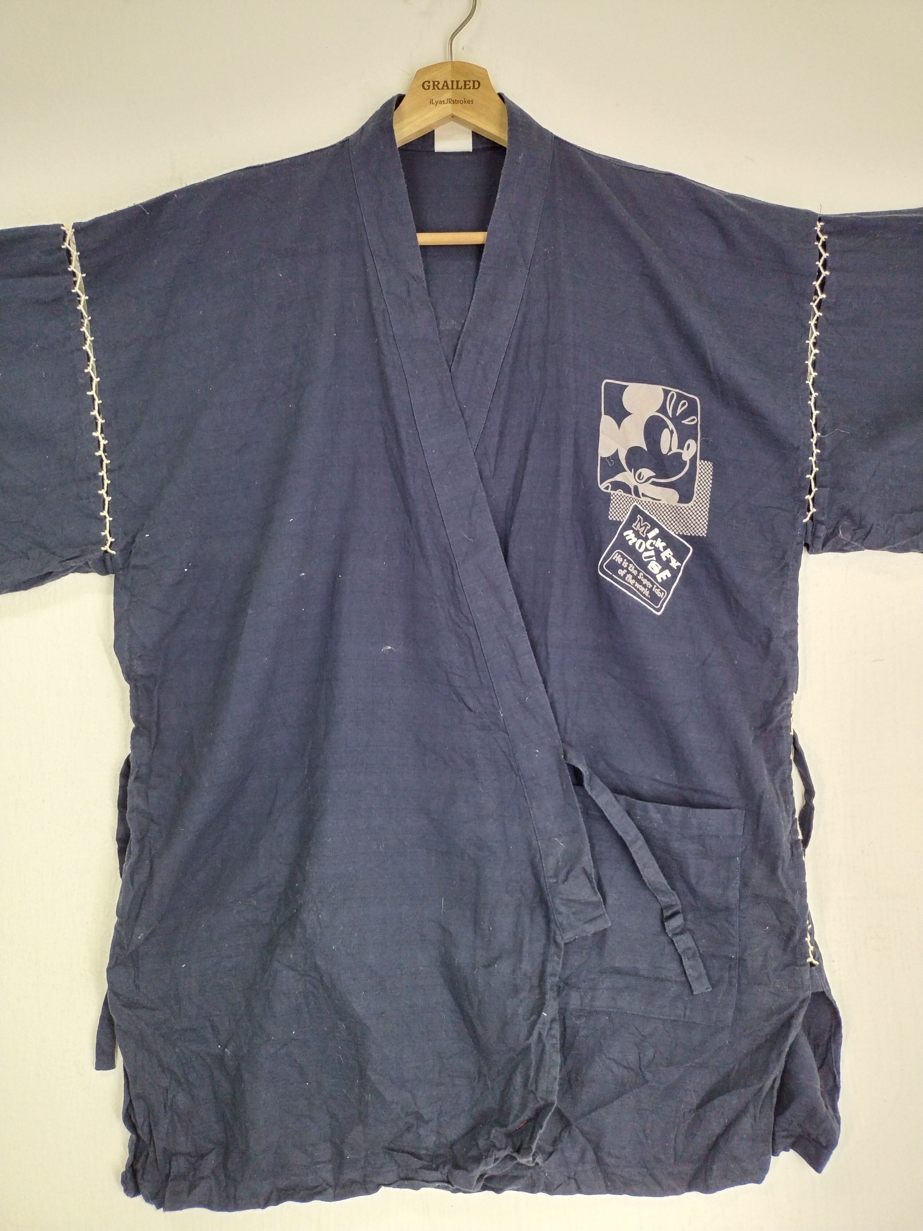Japanese Brand VINTAGE KIMONO MICKEY MOUSE JAPANESE Size US L / EU 52-54 / 3 - 2 Thumbnail