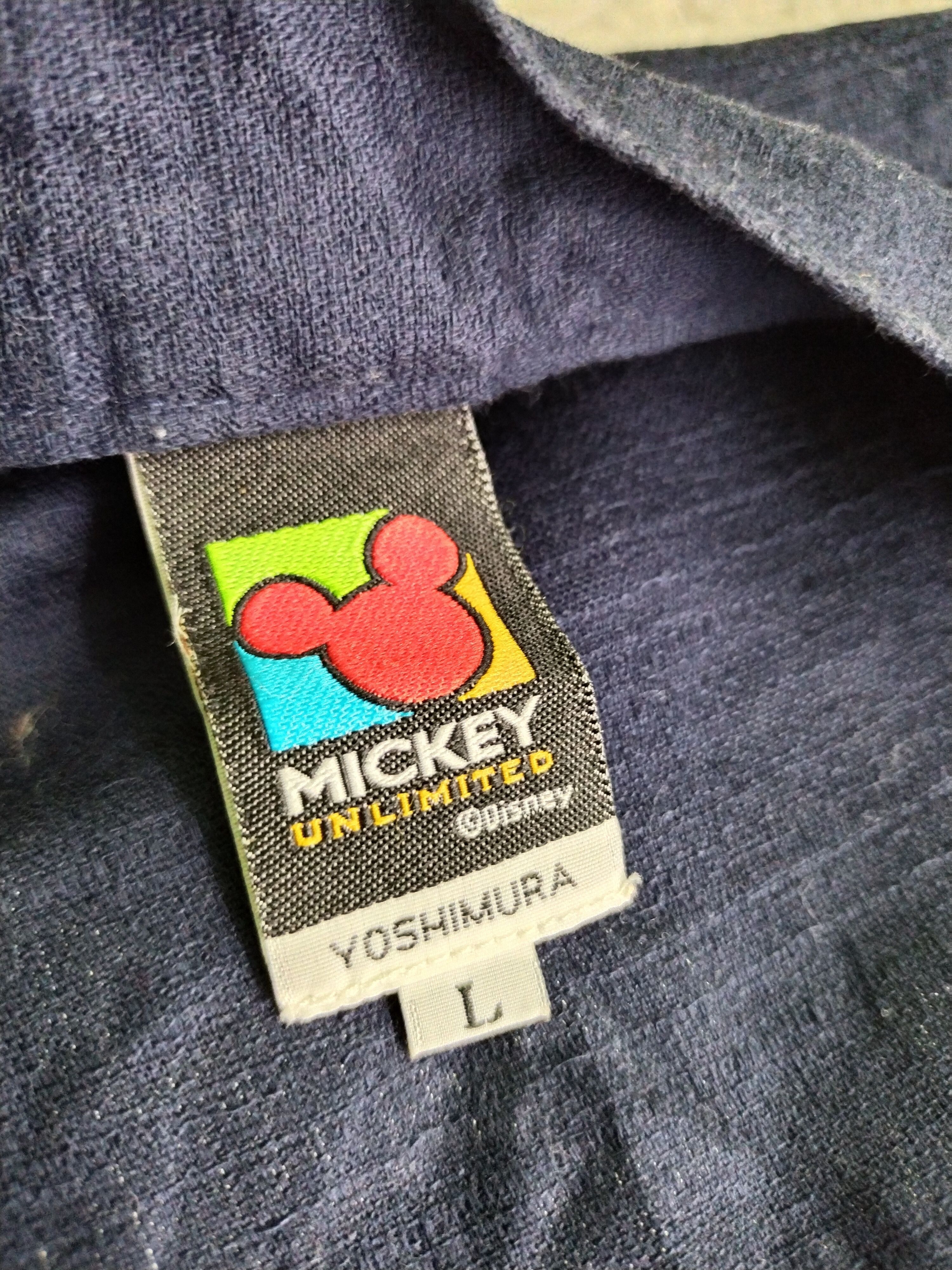 Japanese Brand VINTAGE KIMONO MICKEY MOUSE JAPANESE Size US L / EU 52-54 / 3 - 18 Thumbnail