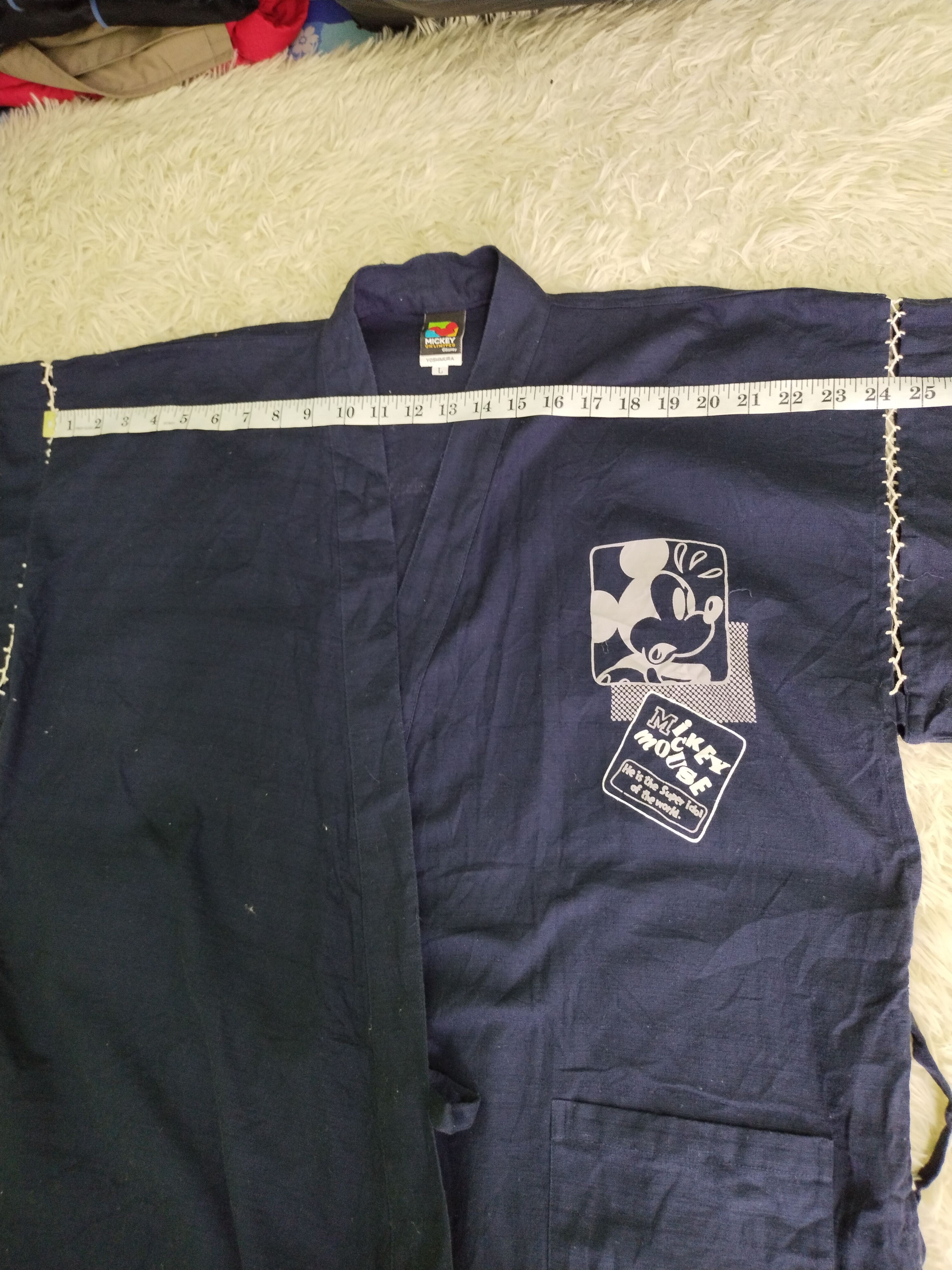 Japanese Brand VINTAGE KIMONO MICKEY MOUSE JAPANESE Size US L / EU 52-54 / 3 - 21 Thumbnail