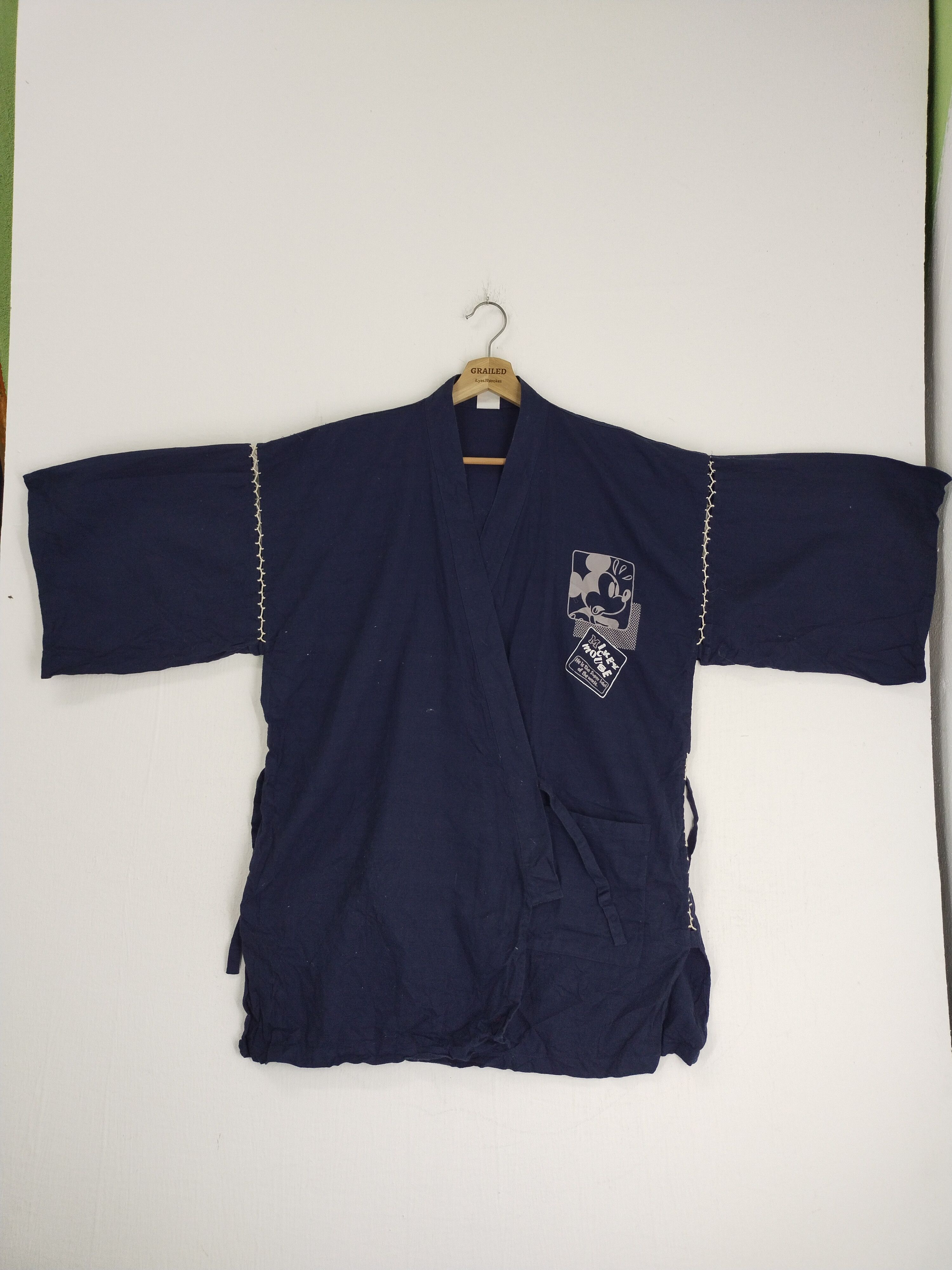 Japanese Brand VINTAGE KIMONO MICKEY MOUSE JAPANESE Size US L / EU 52-54 / 3 - 3 Thumbnail