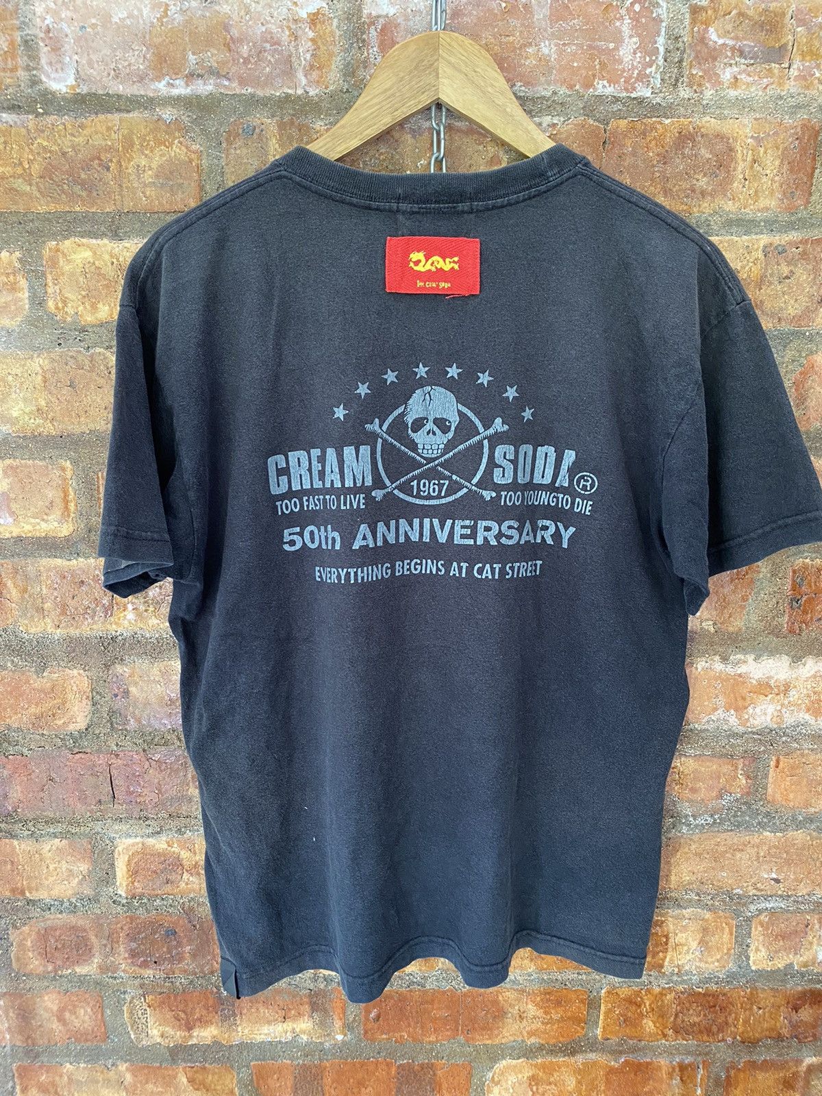 20471120 × Hiroshi Fujiwara × Japanese Brand Vtg Cream Soda too fast to live too young to die 50th Size US M / EU 48-50 / 2 - 6 Thumbnail