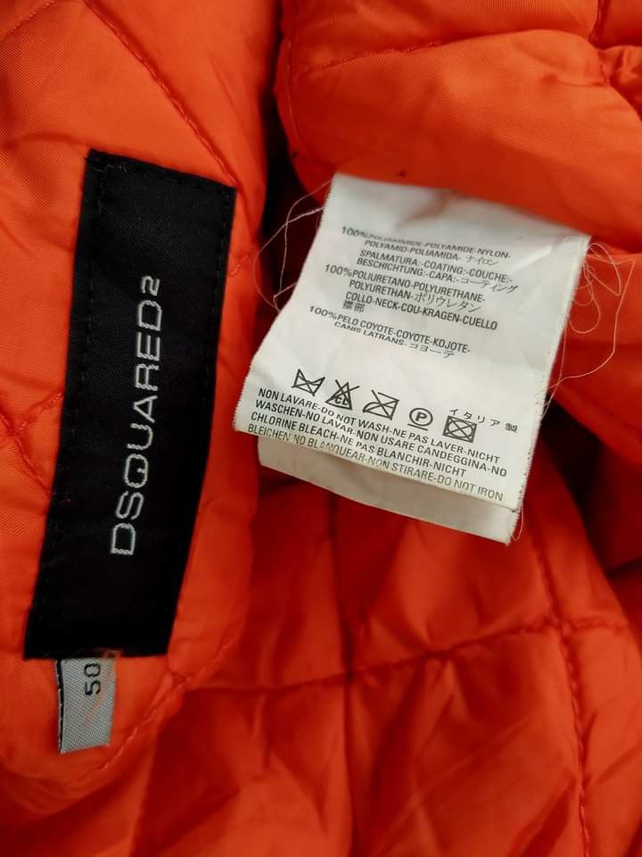 Dsquared2 Rare!! Vintage Dsquared2 Bomber Winter Jacket Size US M / EU 48-50 / 2 - 6 Thumbnail