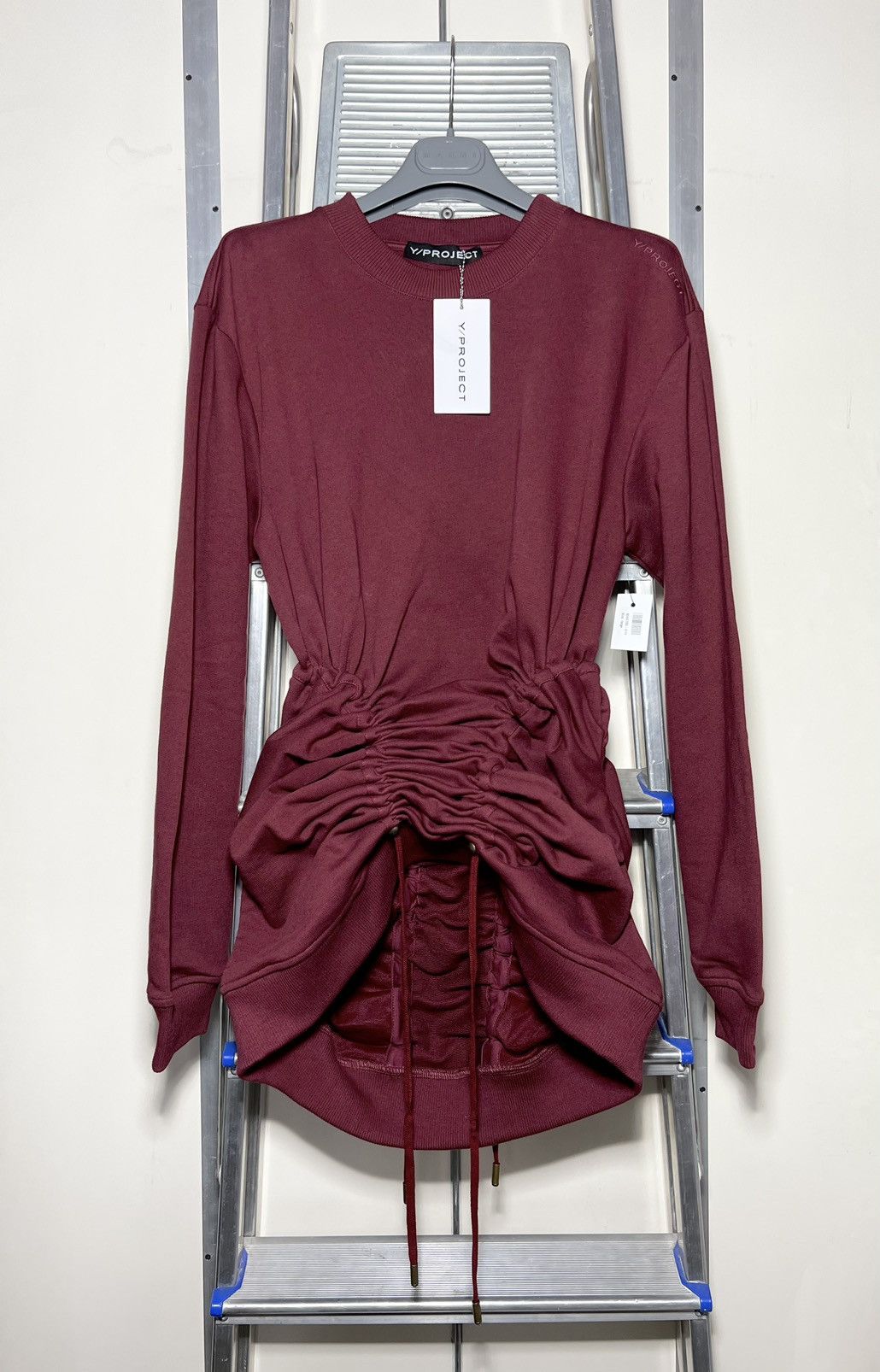 Brand new Y/PROJECT long hoodie pullover felpa